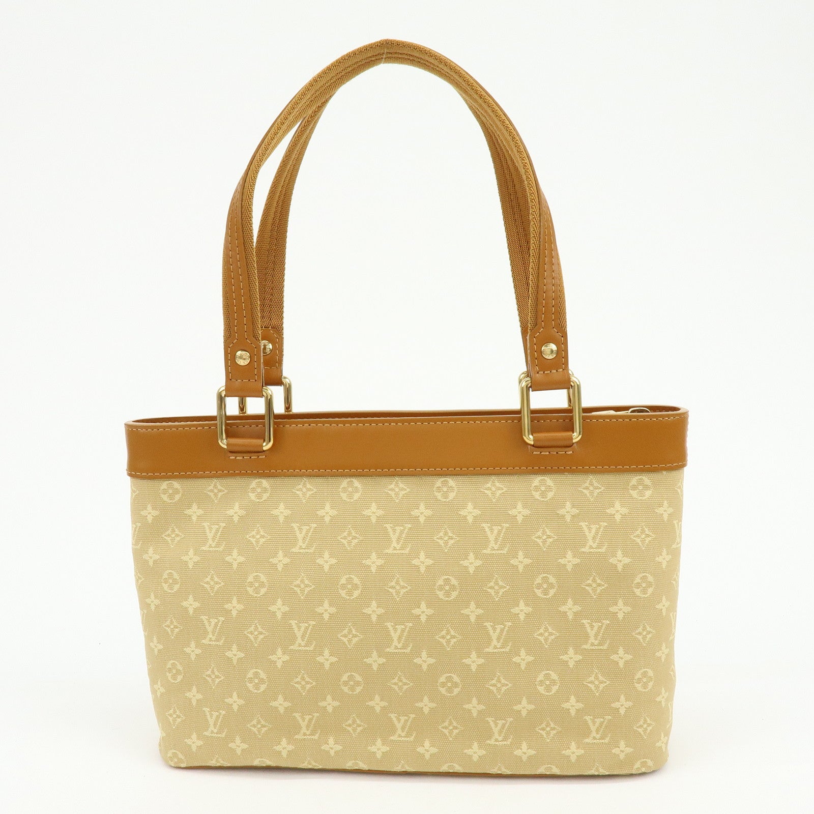 Louis Vuitton Monogram Mini Lucille PM Hand Bag Beige M92684