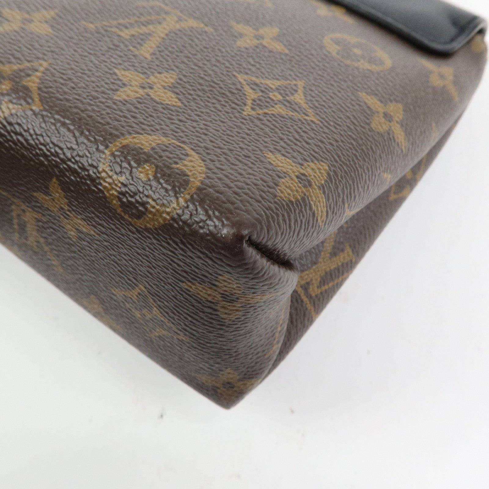 Louis Vuitton Monogram Locky BB 2Way Shoulder Bag Brown Noir M44141