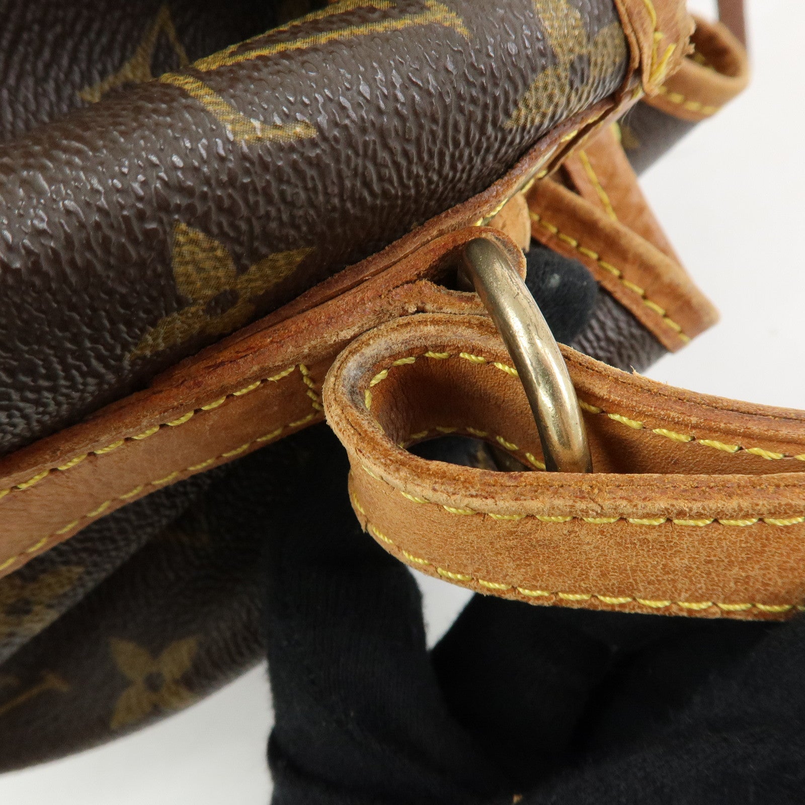 Louis Vuitton Monogram Petit Noe Shoulder Bag Brown M42226