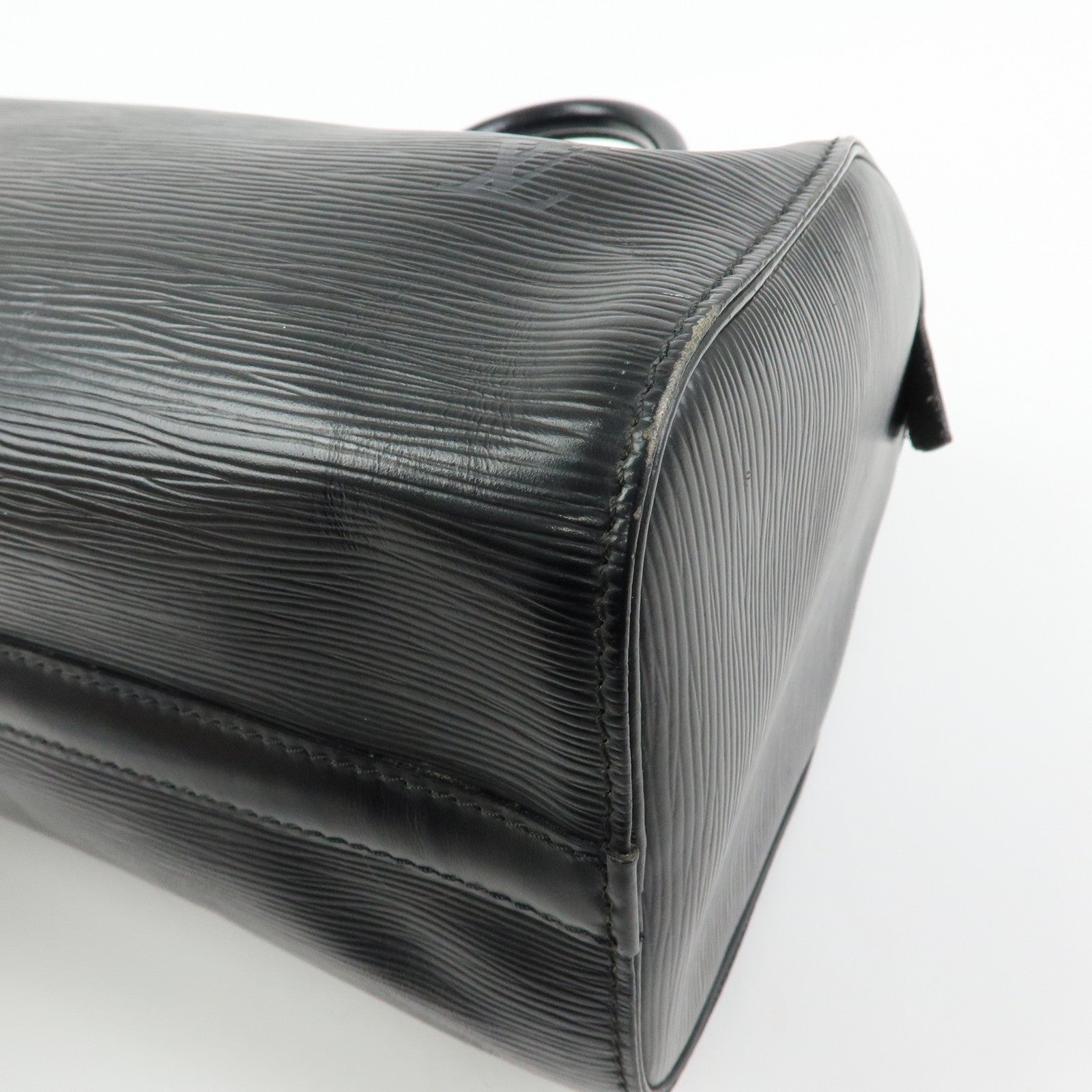 Louis Vuitton Epi Speedy 25 Boston Bag Hand Bag Noir Black M43012
