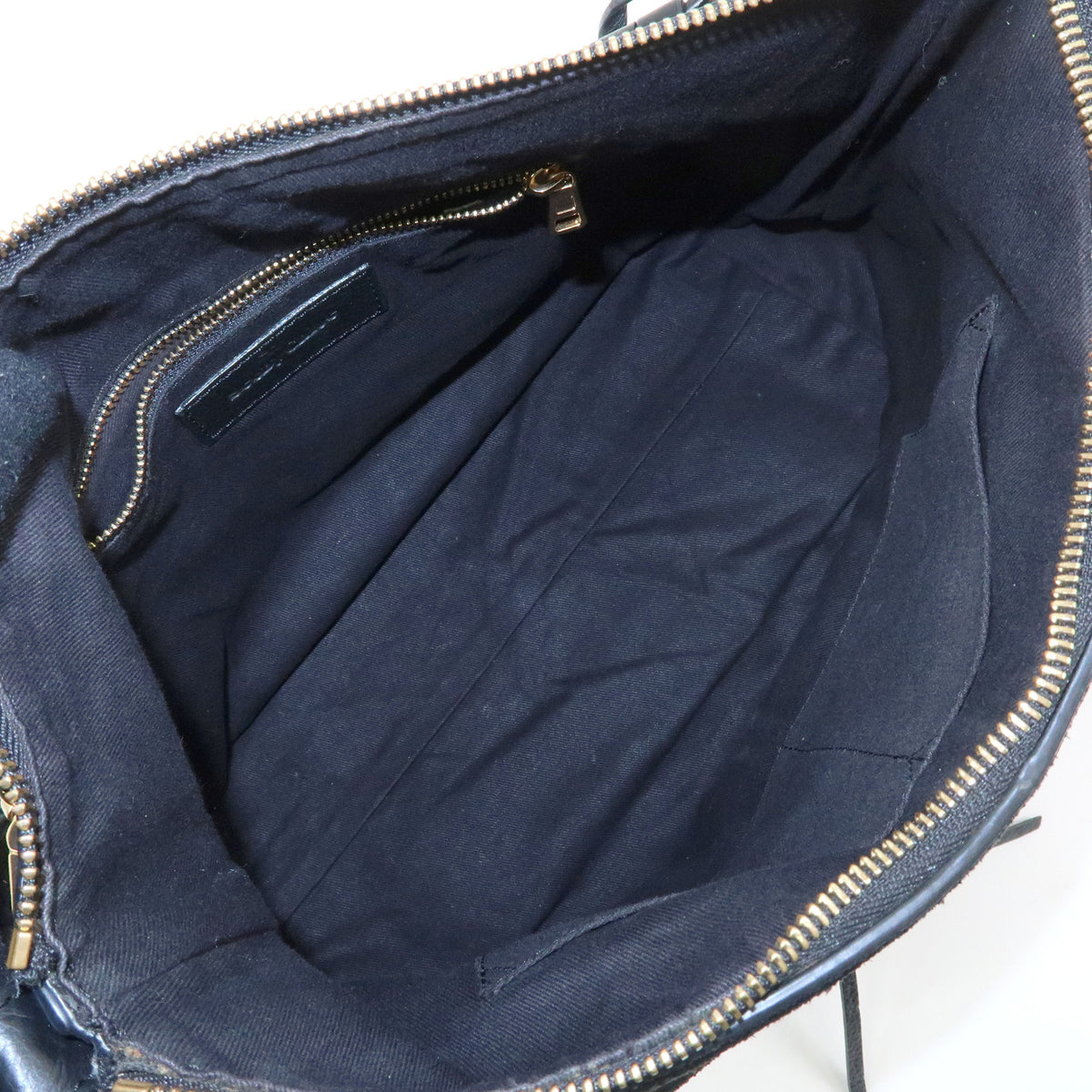 Chloe See By Chloe Joan Suede Leather 2Way Bag Shoulder Bag Black
