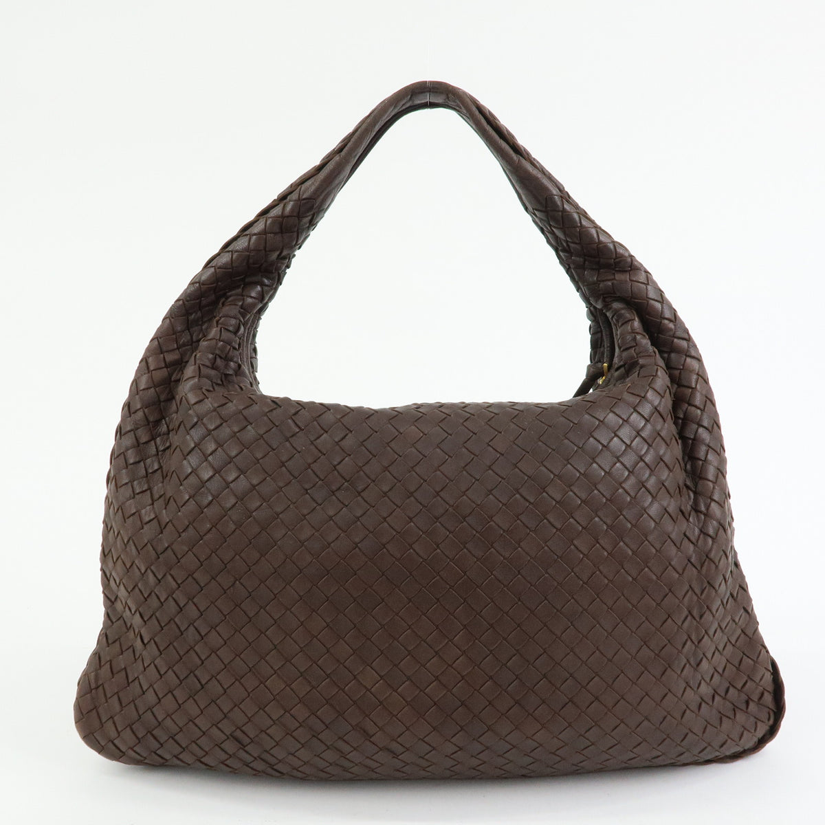 BOTTEGA VENETA Hobo Intrecciato Leather Shoulder Bag Hand Bag 115654