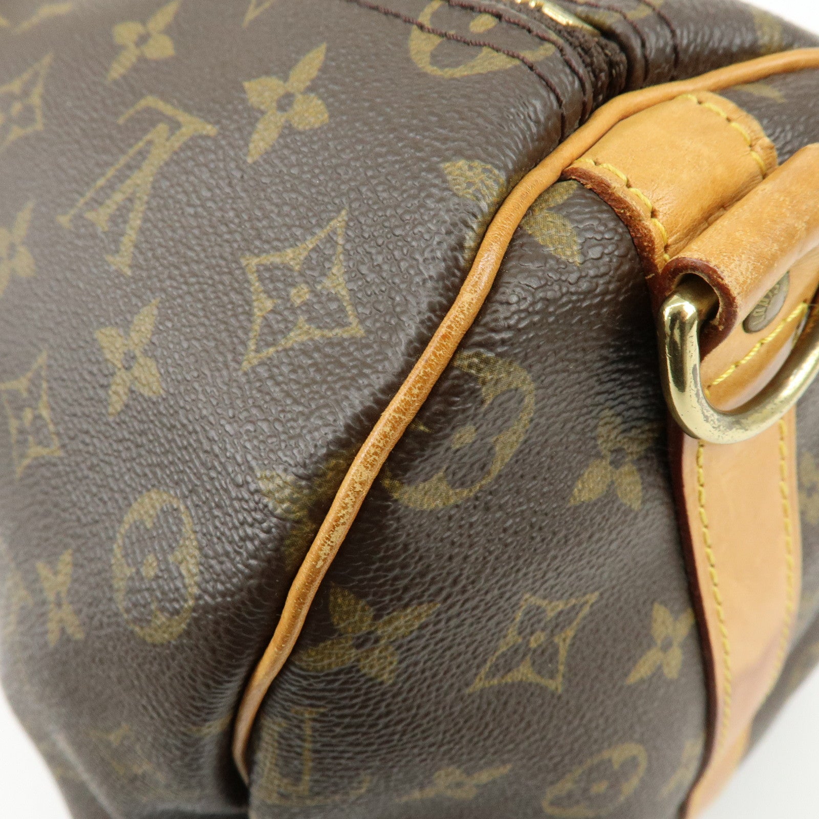 Louis Vuitton Monogram Keep All Bandouliere 50 Boston Bag M41416