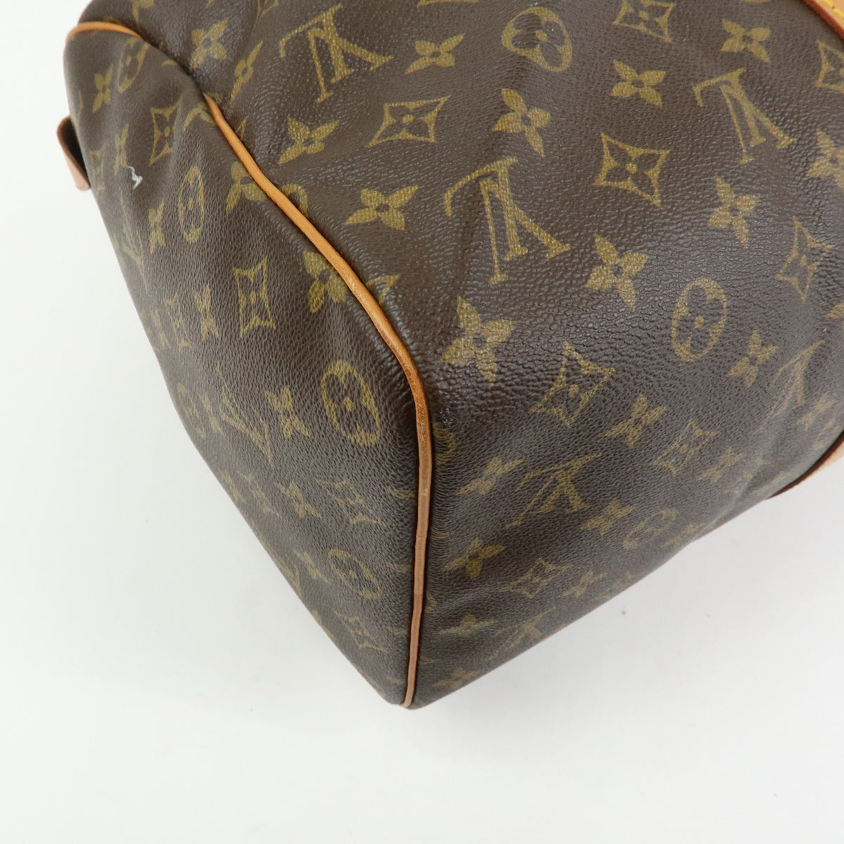 Louis Vuitton Monogram Keep All 45 Boston Bag Brown M41428