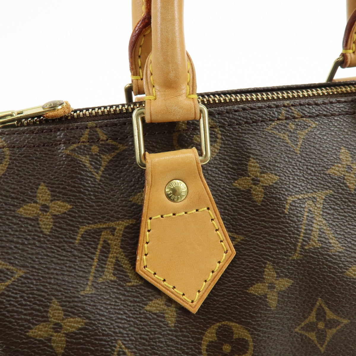 Louis Vuitton Monogram Speedy 25 Boston Bag Hand Bag Brown M41528