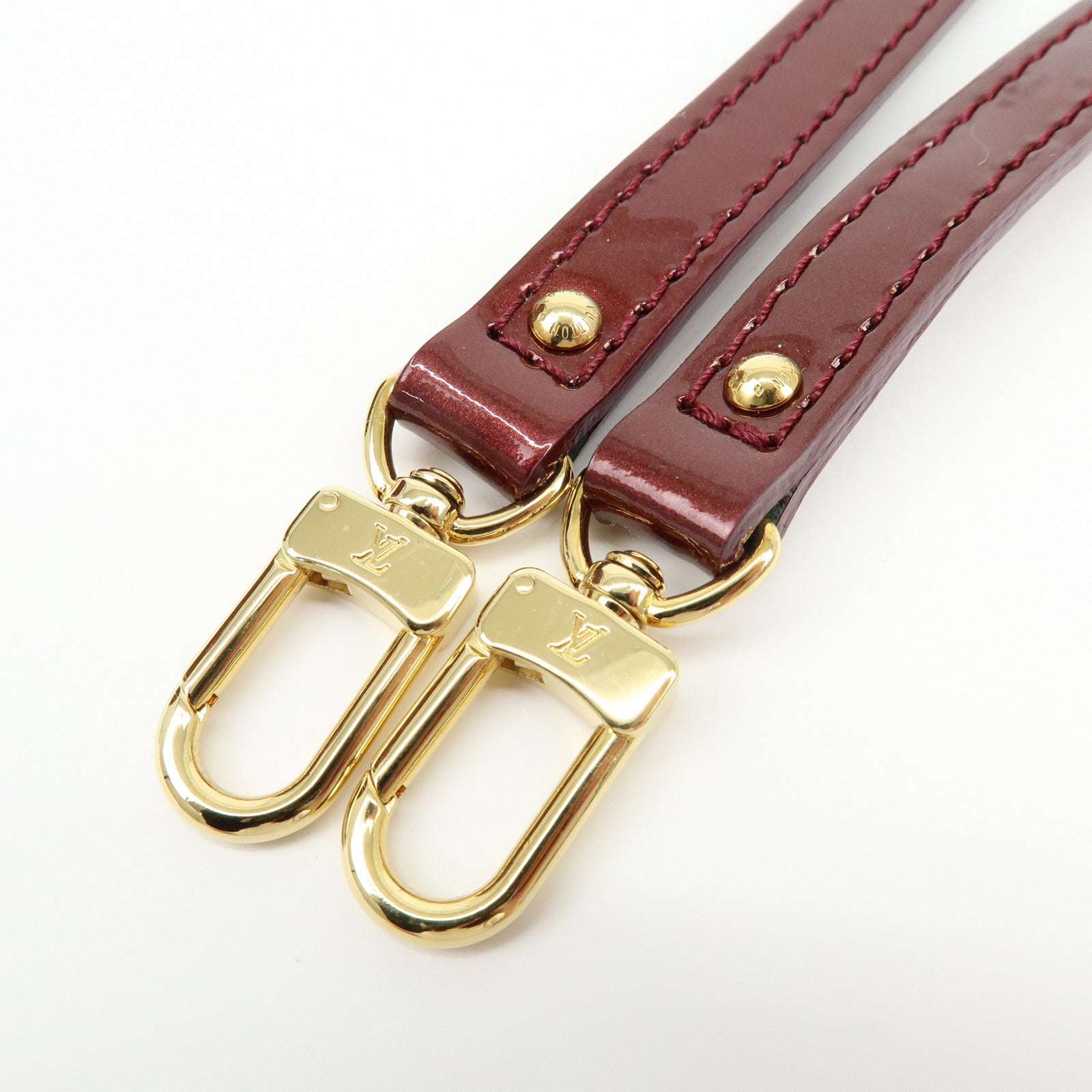 Louis Vuitton Monogram Vernis Alma BB 2Way Bag Rouge Forvist M91676