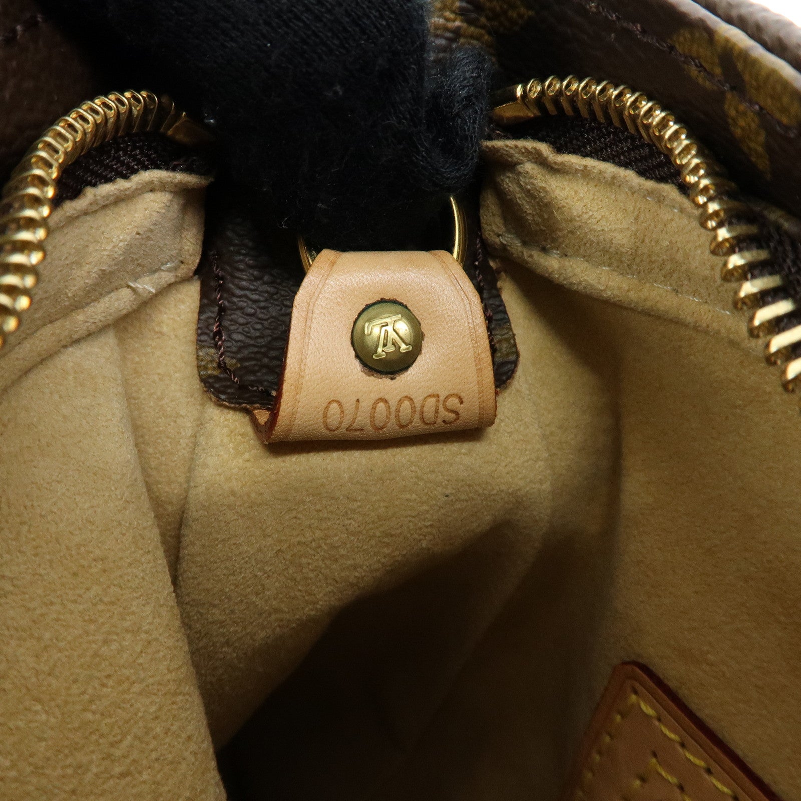 Louis Vuitton Monogram Looping GM Shoulder Bag Brown M51145
