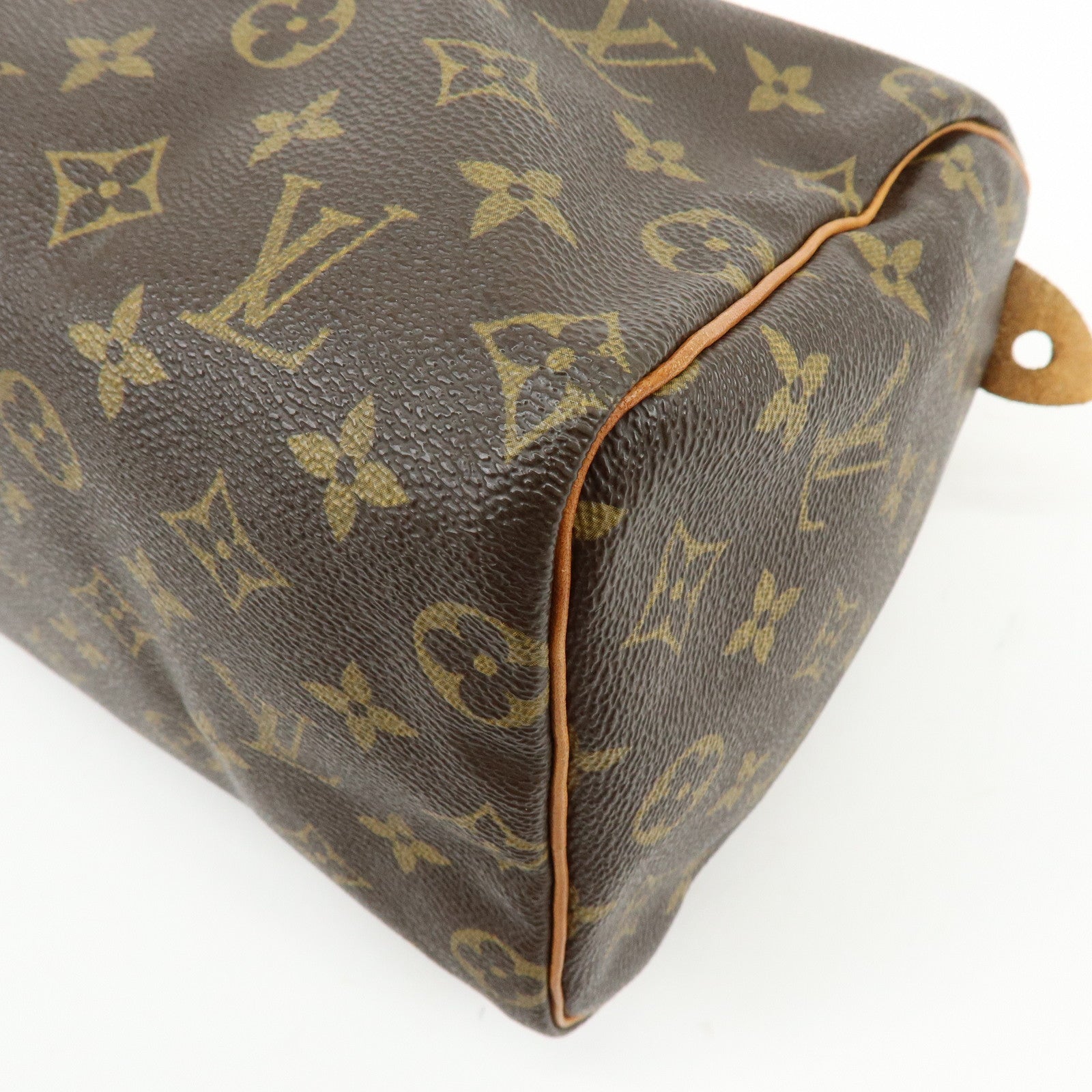 Louis Vuitton Monogram Speedy 25 Boston Bag Hand Bag Brown M41528