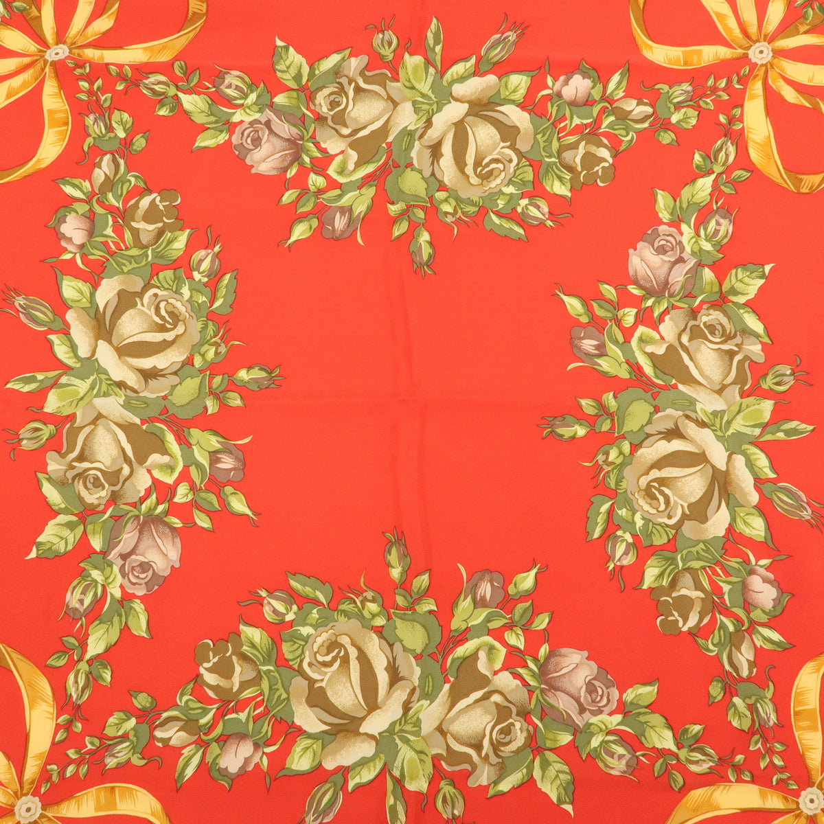 Christian Dior Lot of 2 Silk 100% Scarf Shawl Blue Red