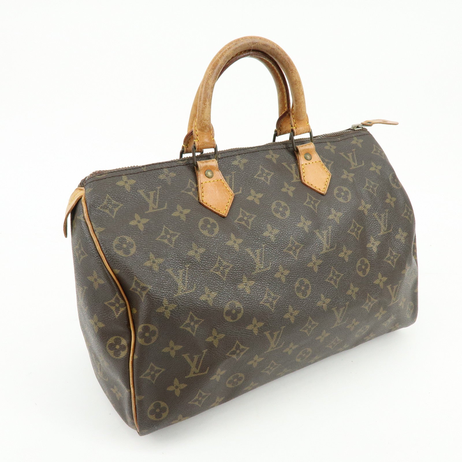 Louis Vuitton Monogram Speedy 35 Boston Bag Hand Bag M41524