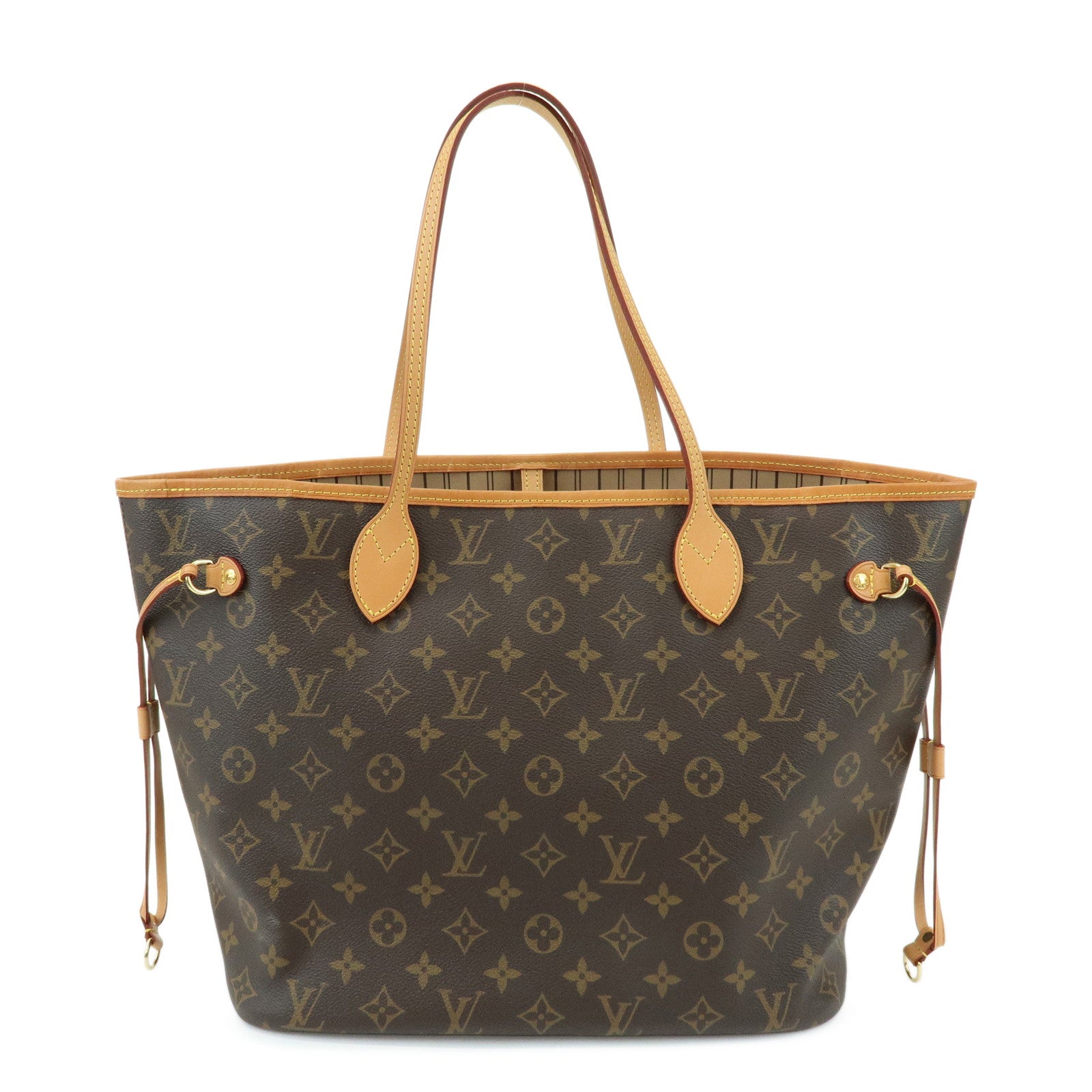 Louis Vuitton Monogram Neverfull MM Tote Bag Shoulder Bag Brown M40995
