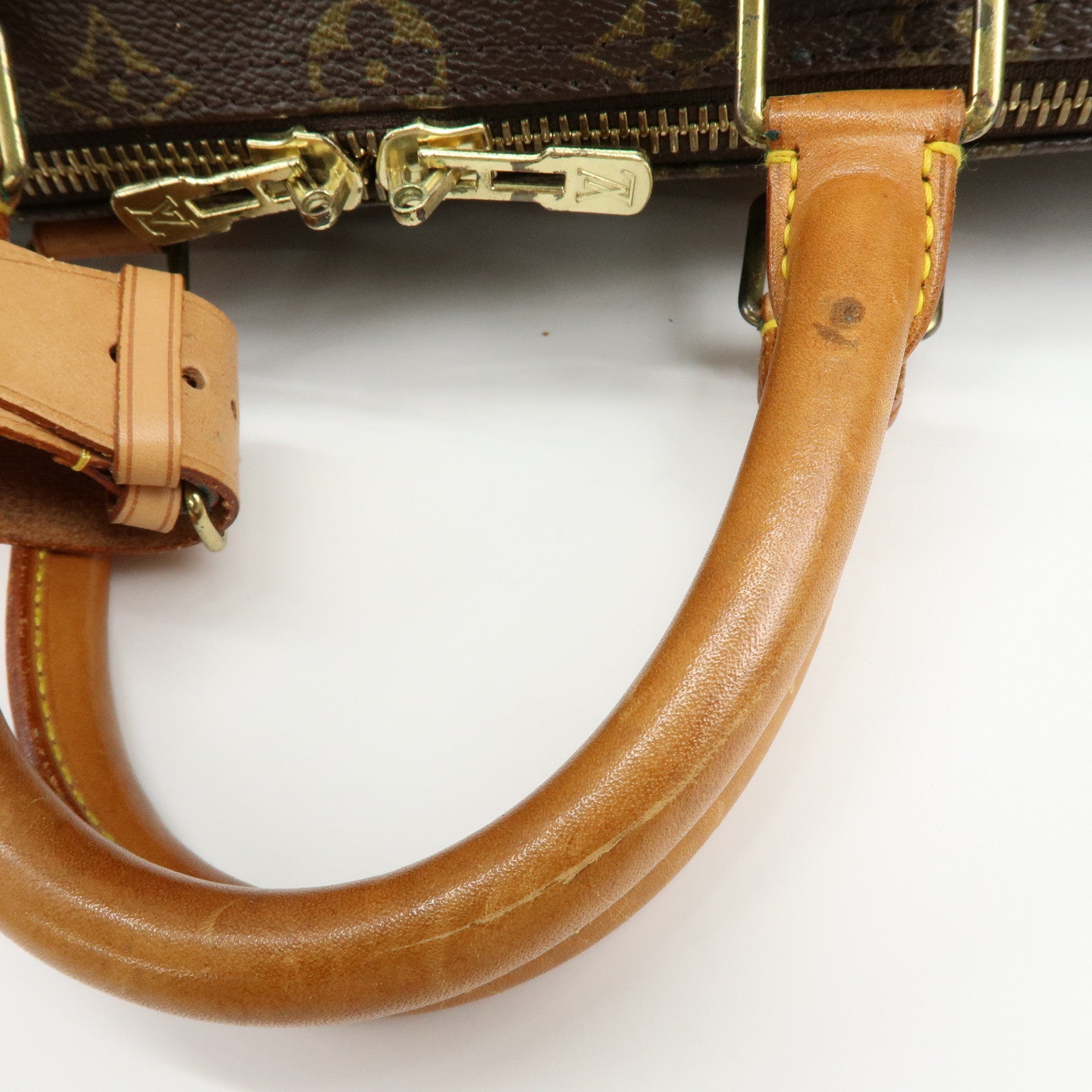 Louis Vuitton Monogram Keep All 50 Boston Bag Brown M41426
