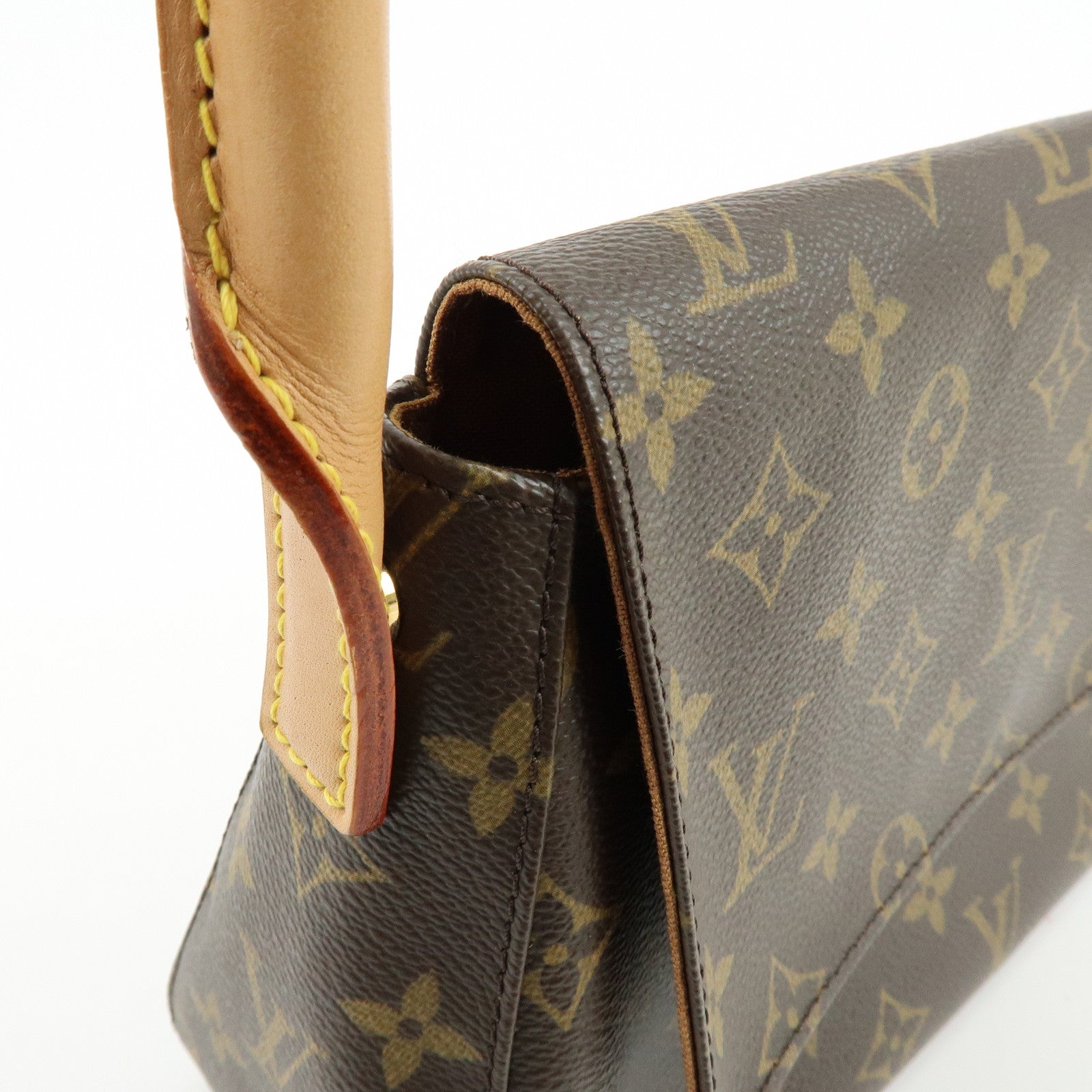 Louis Vuitton Monogram Mini Looping Shoulder Bag Brown M51147
