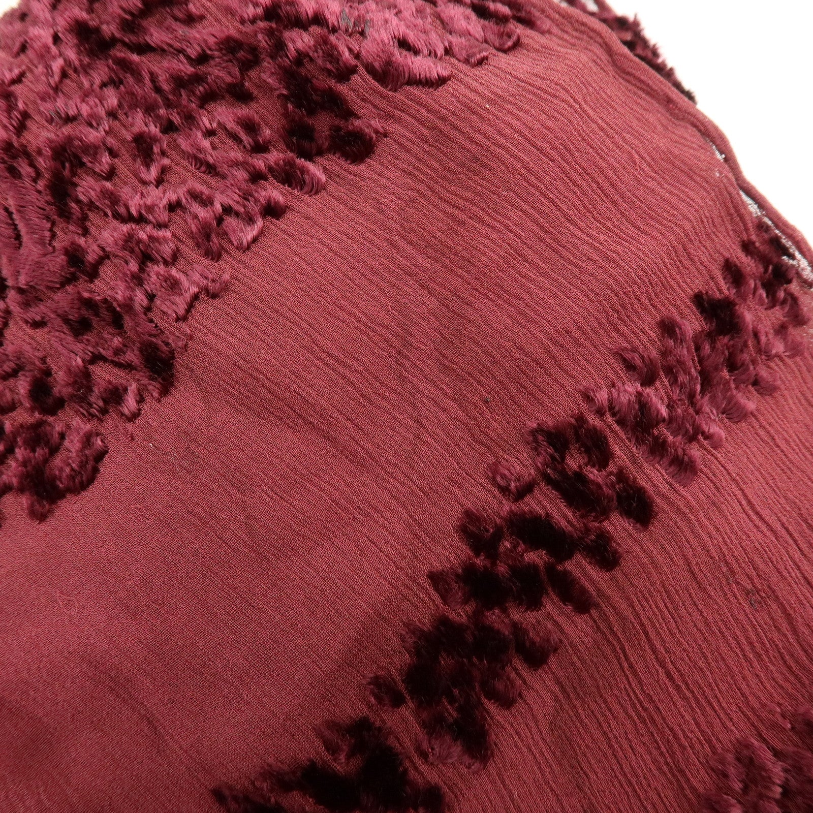 GUCCI Lot of 3 Wool100% Silk100% Rayon Scarf Stole Pink Bordeaux Red