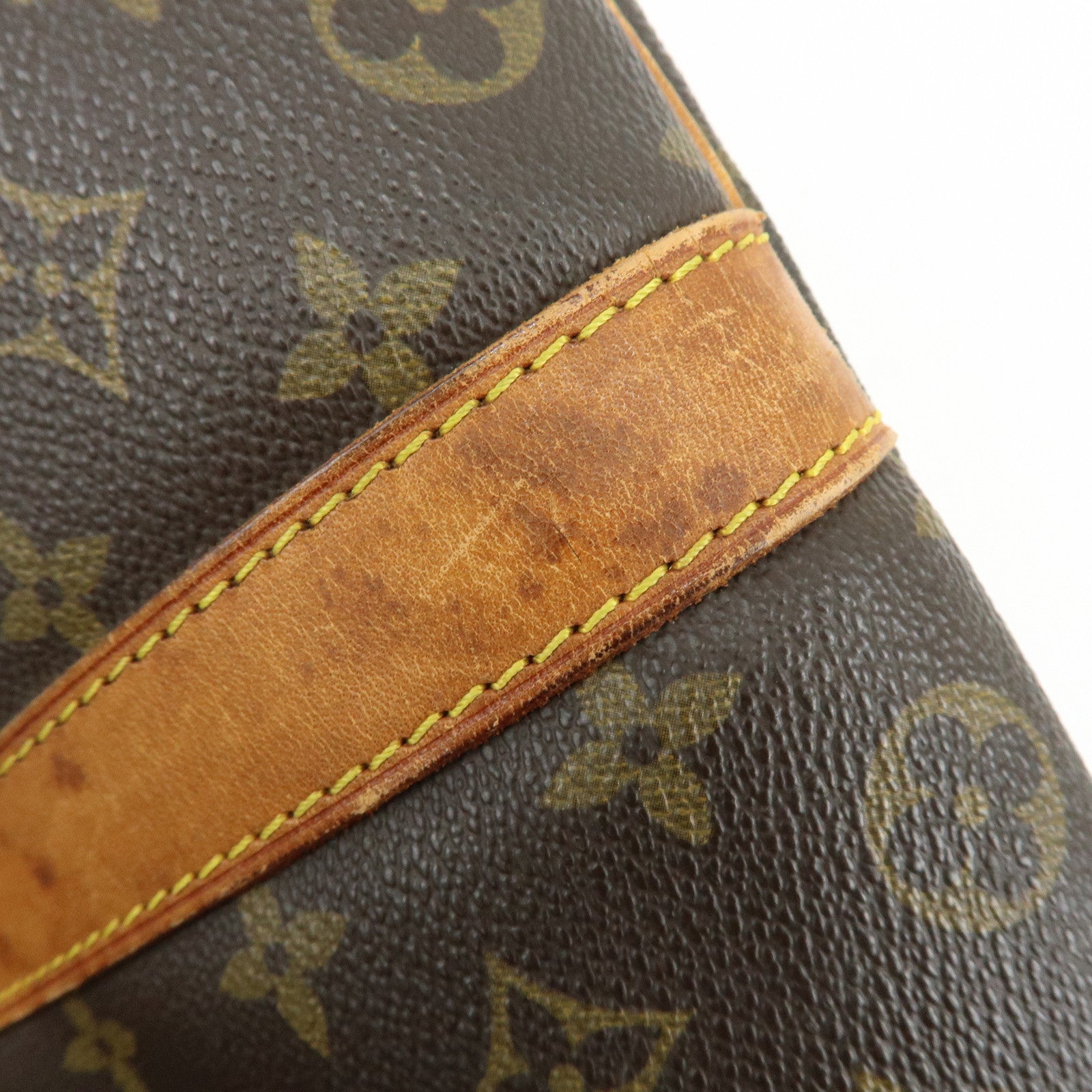 Louis Vuitton Monogram Keep All Bandouliere 50 Boston Bag Brown M41416