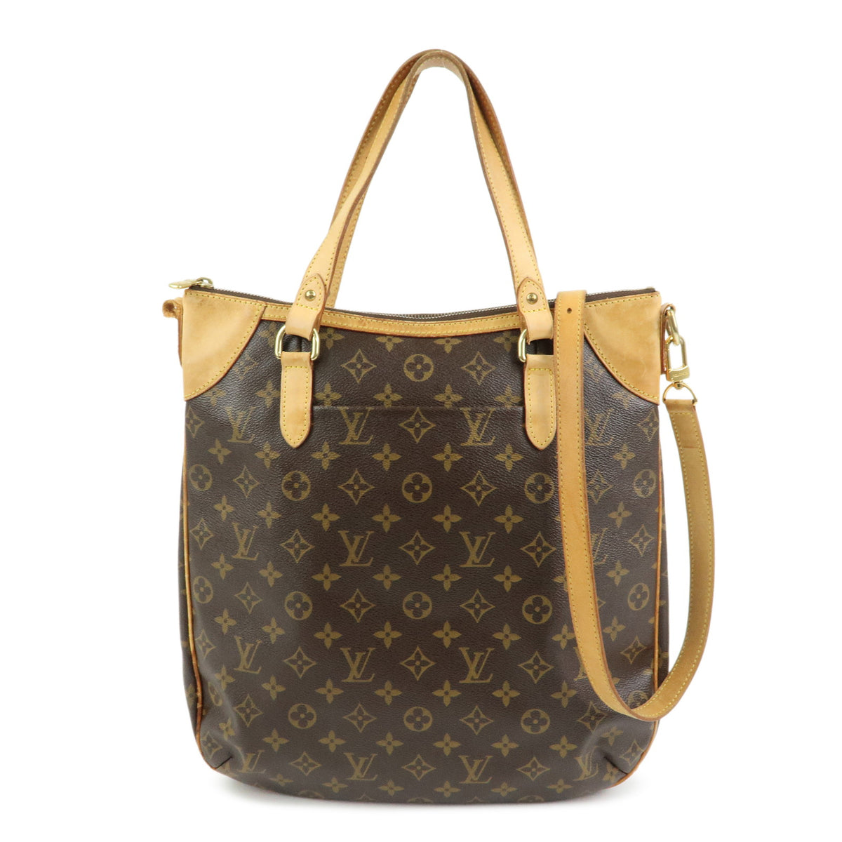 Louis Vuitton Monogram Odeon GM 2Way Bag Tote Bag Brown M56388