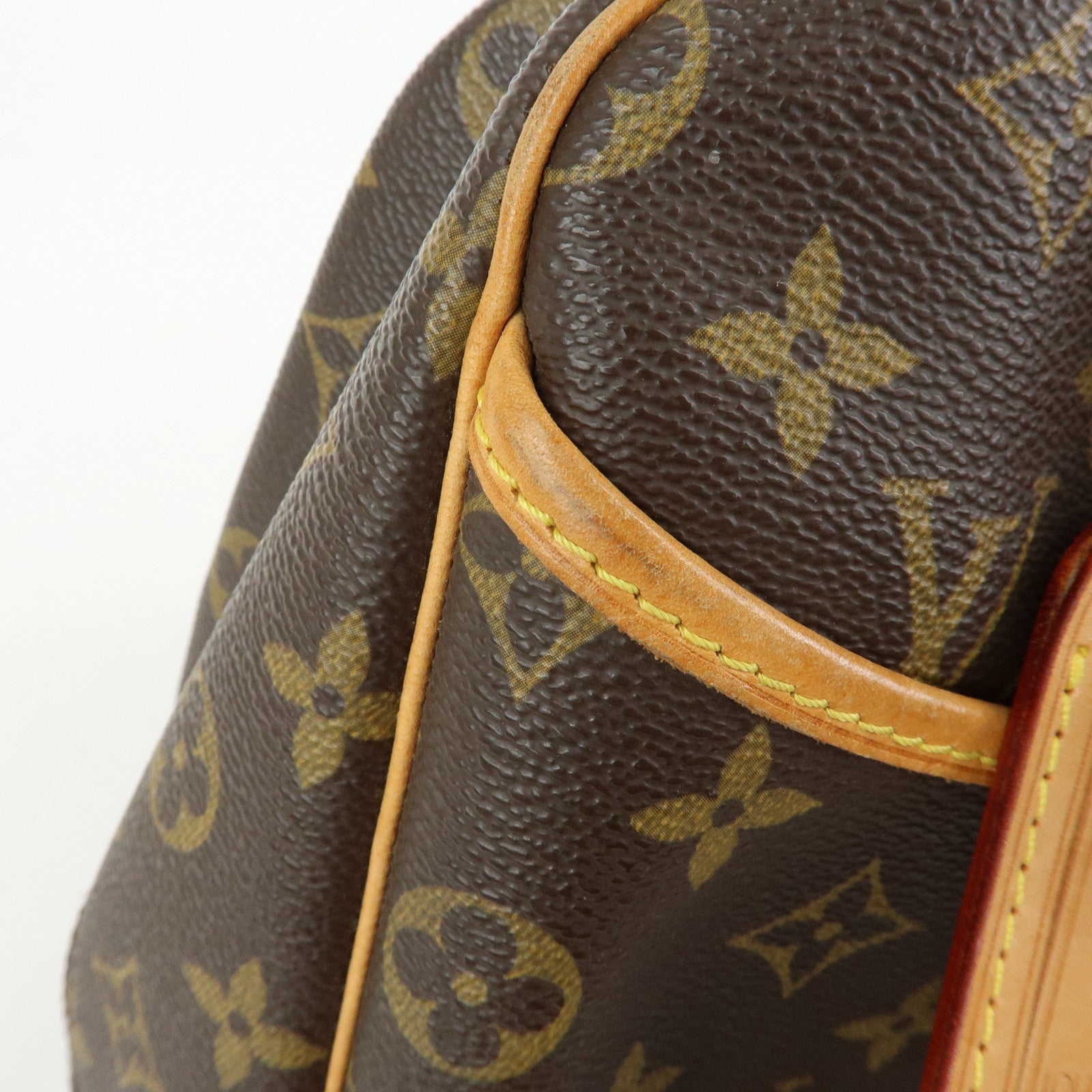 Louis Vuitton Monogram Canvas Deauville Hand Bag Brown M47270