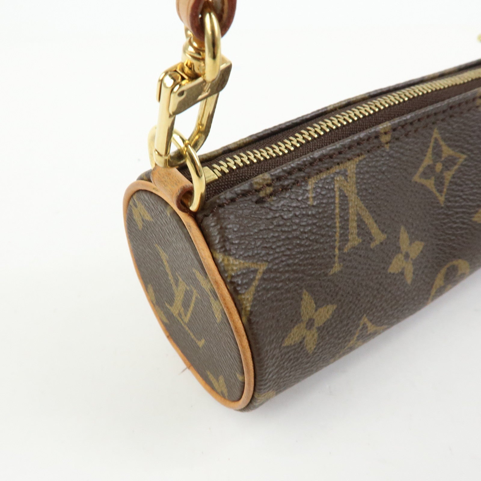 Louis Vuitton Monogram Mini Pouch for Papillon Bag Brown