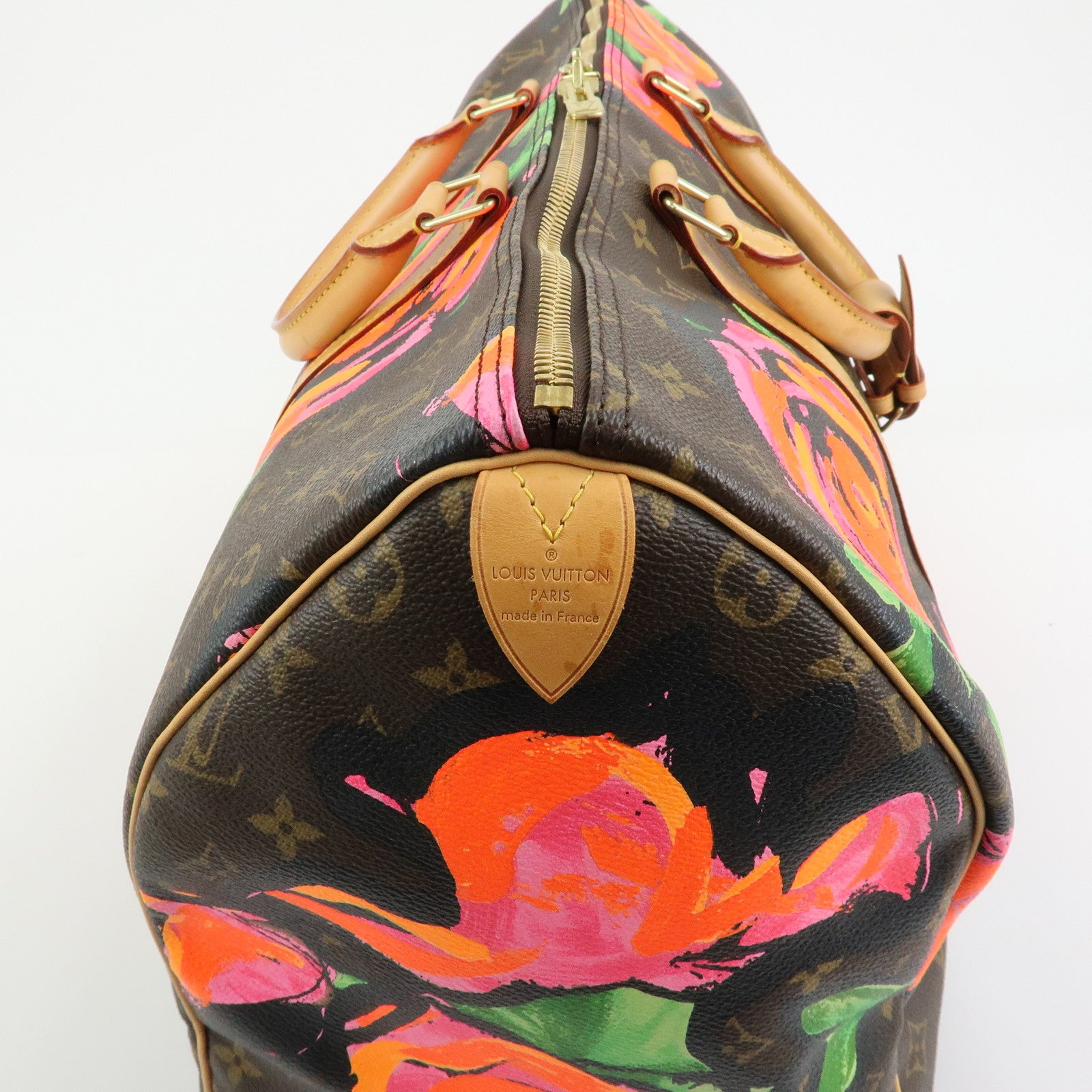 Louis Vuitton Monogram Rose Keep All Bandouliere 50 Boston Bag M48605