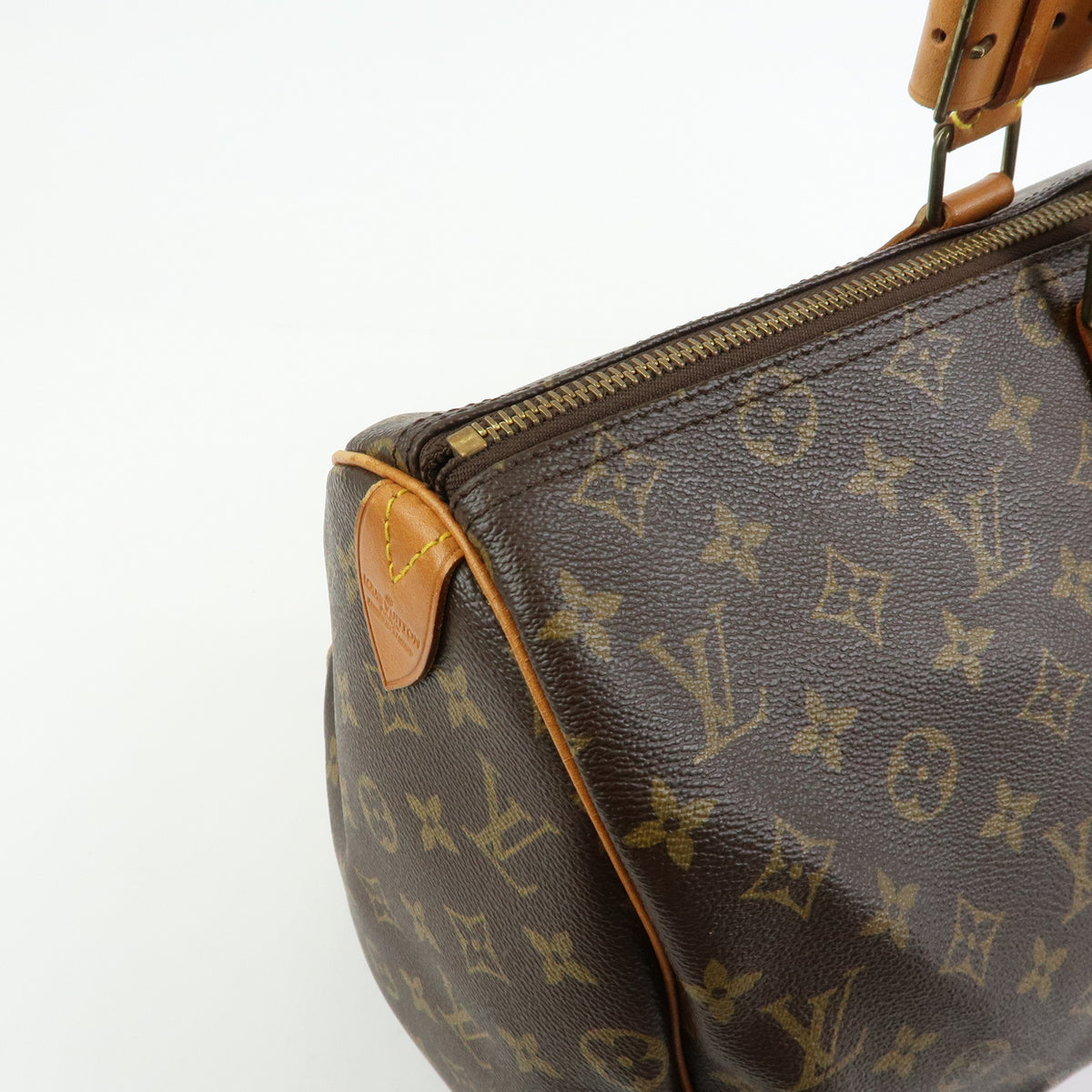 Louis Vuitton Monogram Keep All 45 Boston Bag Brown M41428