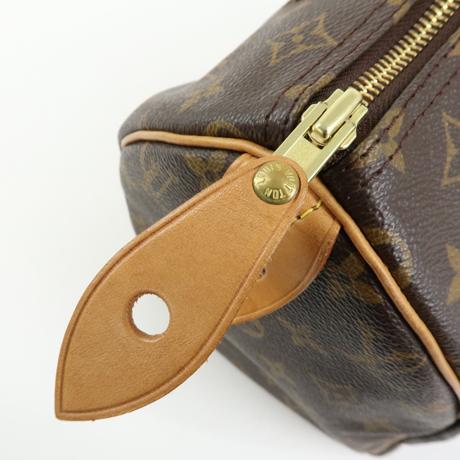 Louis Vuitton Monogram Speedy 30 Boston Bag Hand Bag Brown M41526