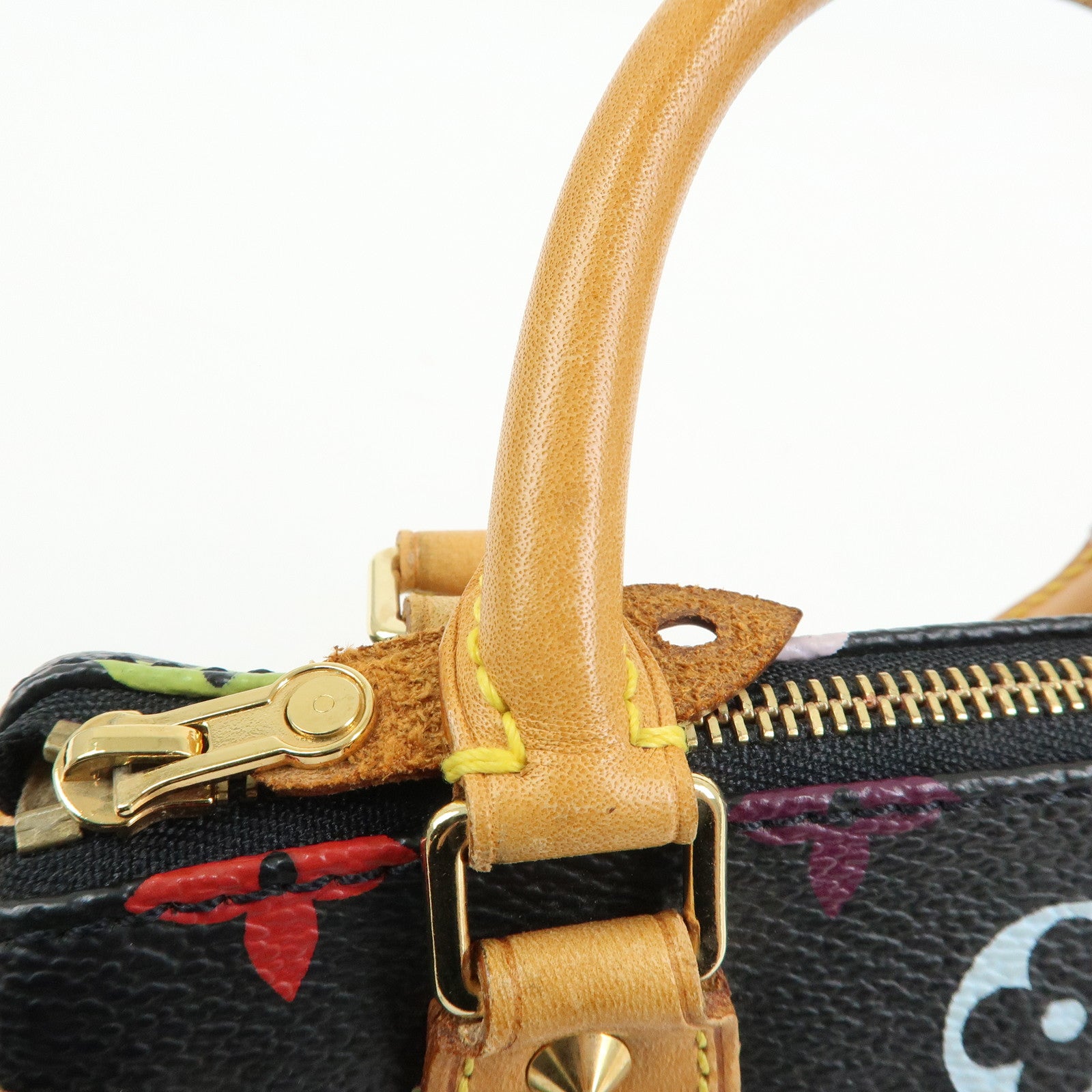 Louis Vuitton Monogram Multicolor Mini Speedy Mini Bag Noir M92644