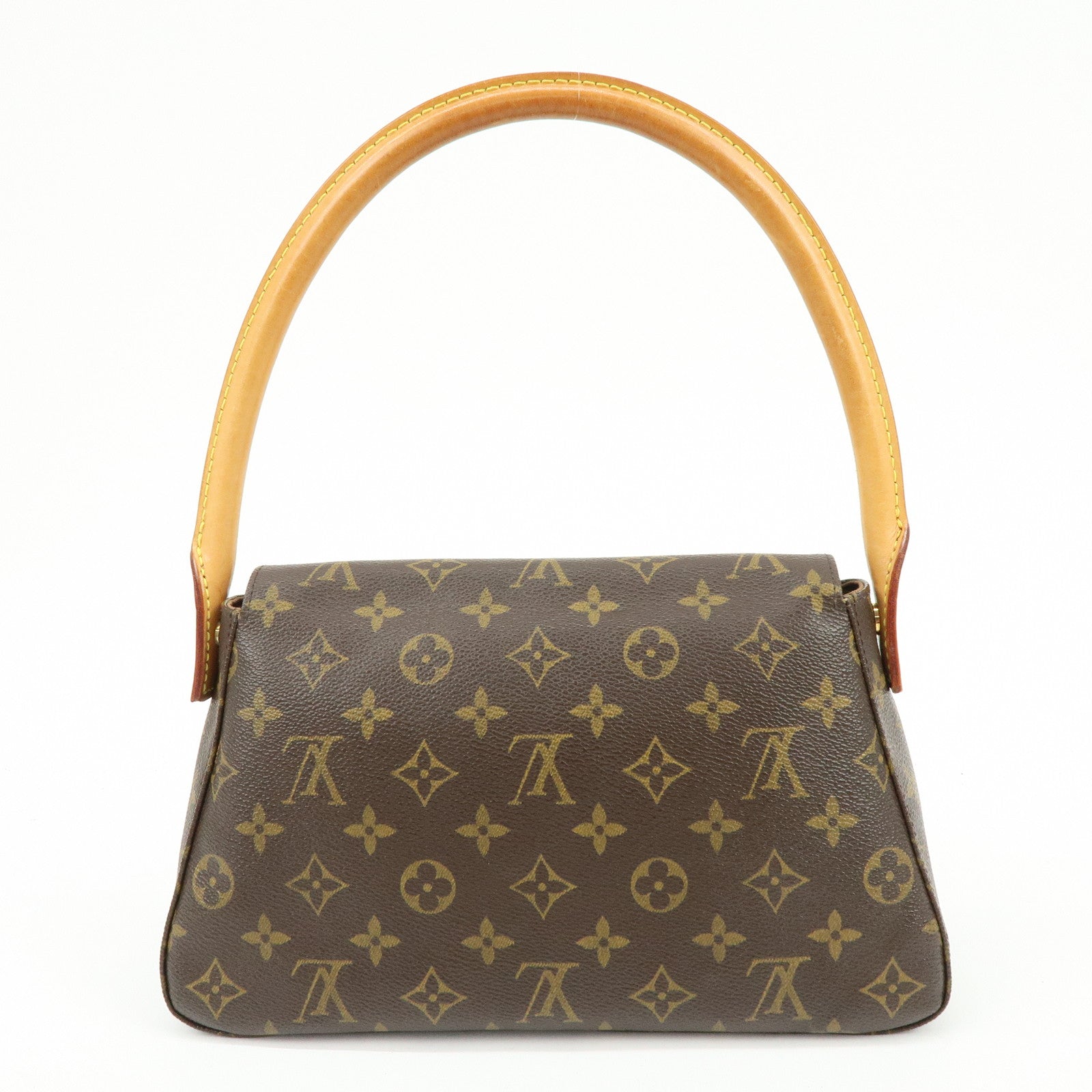 Louis Vuitton Monogram Mini Looping Shoulder Bag Brown M51147