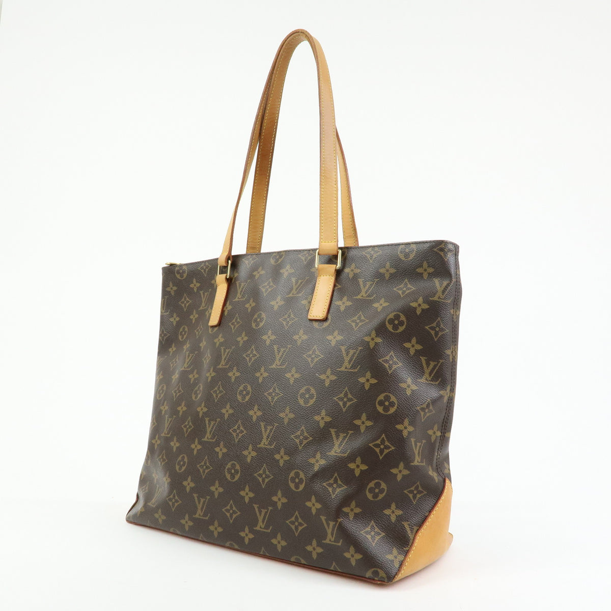 Louis Vuitton Monogram Cabas Mezzo Tote Bag Shoulder Bag M51151