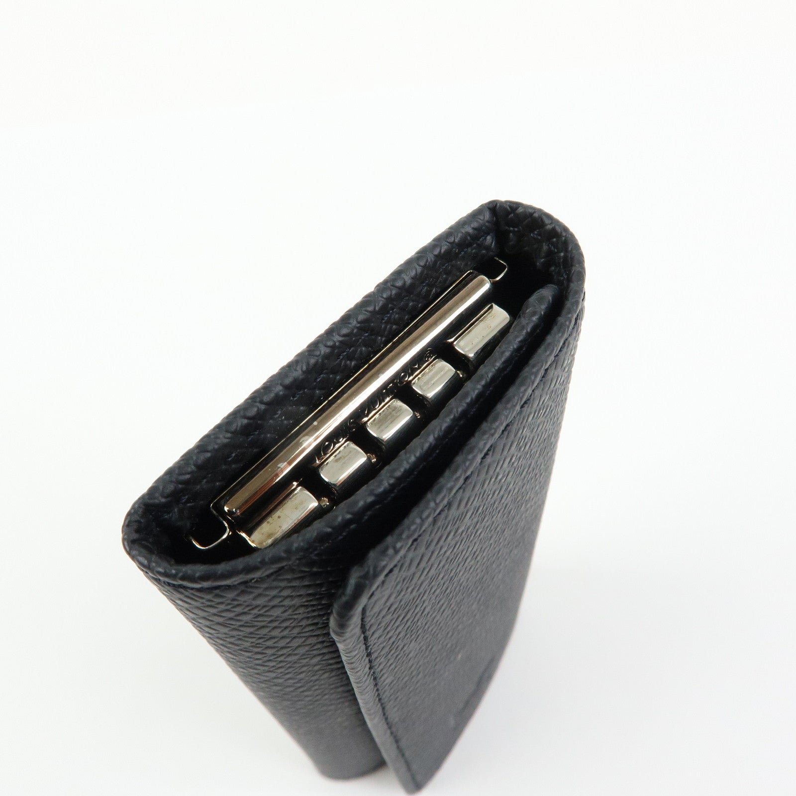 Louis Vuitton Taiga Leather Multicles 4 Key Case Ardoise M30522