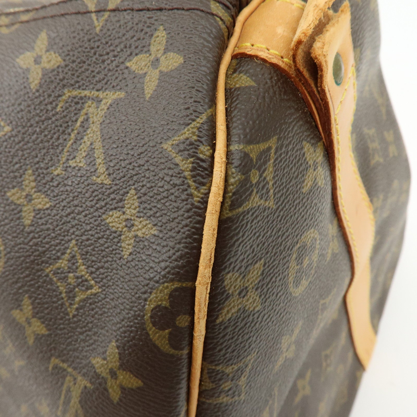 Louis Vuitton Monogram Keep All Bandouliere 55 Boston Bag M41414