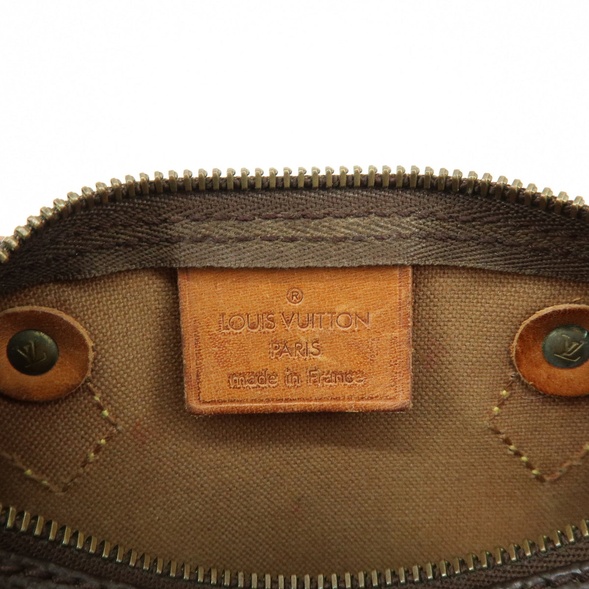 Louis Vuitton Monogram Mini Speedy Hand Bag and Strap M41534 J52315 Lot