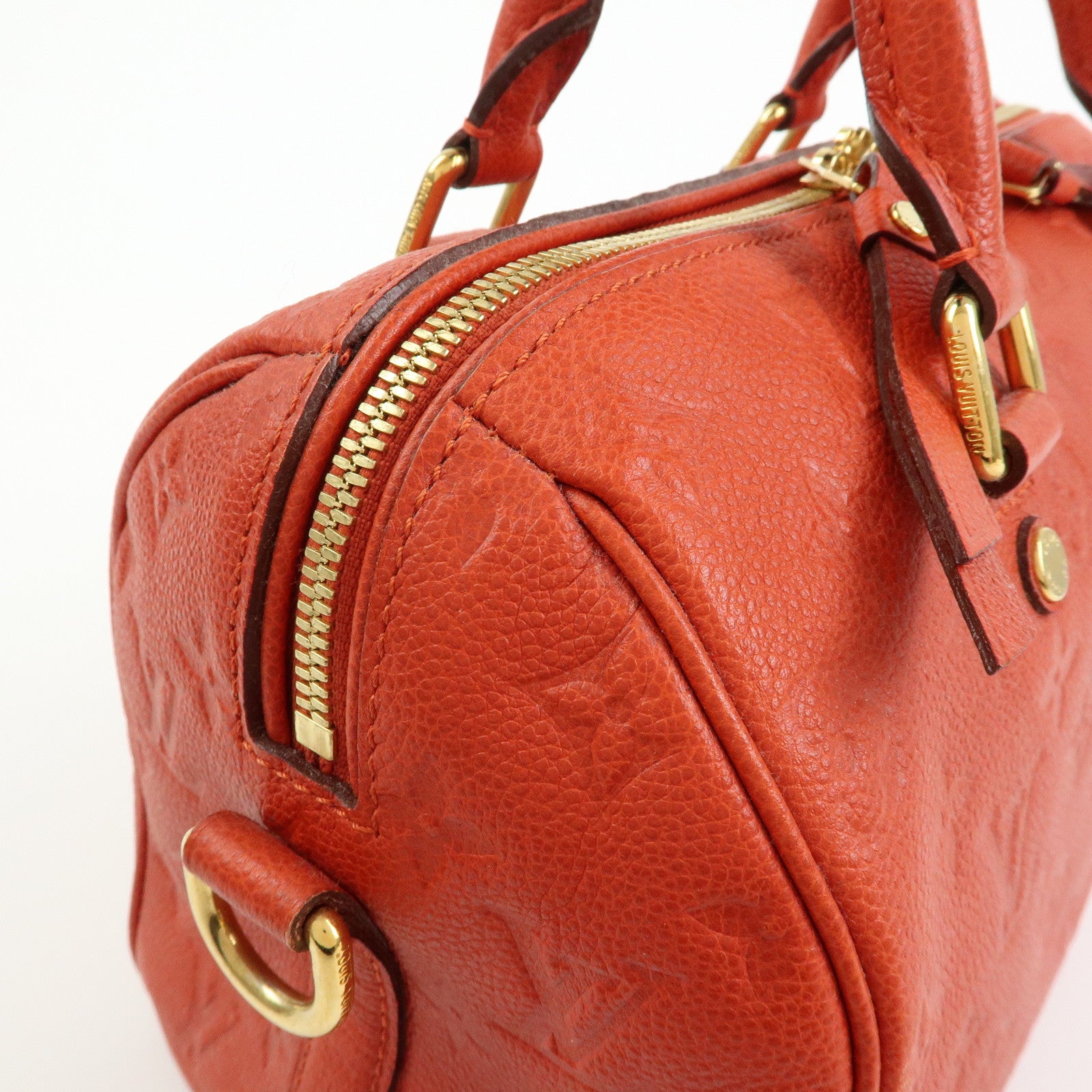 Louis Vuitton Monogram Empreinte Speedy Bandouliere 25 Orient M40758