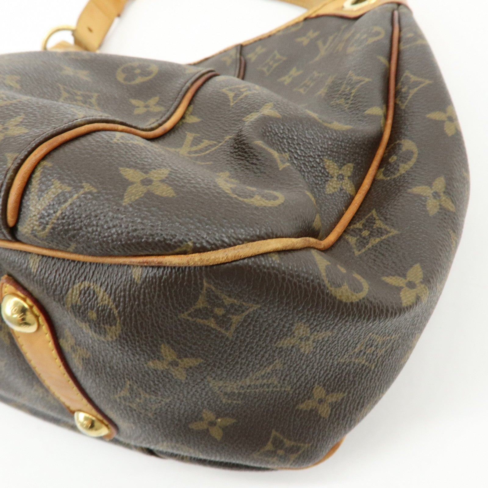 Louis Vuitton Monogram Galliera PM Shoulder Bag Brown M56382