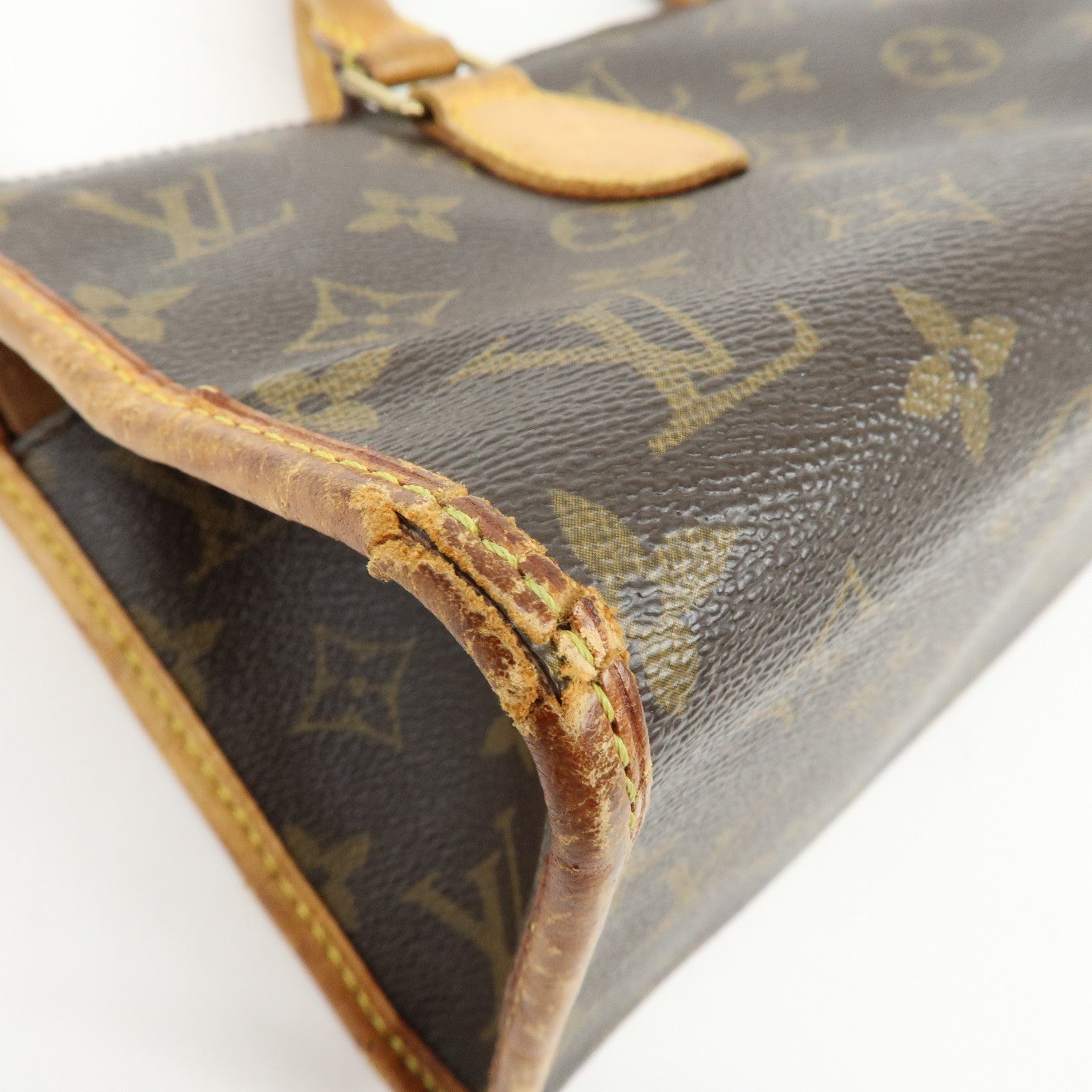 Louis Vuitton Monogram Popincourt Hand Bag Brown M40009