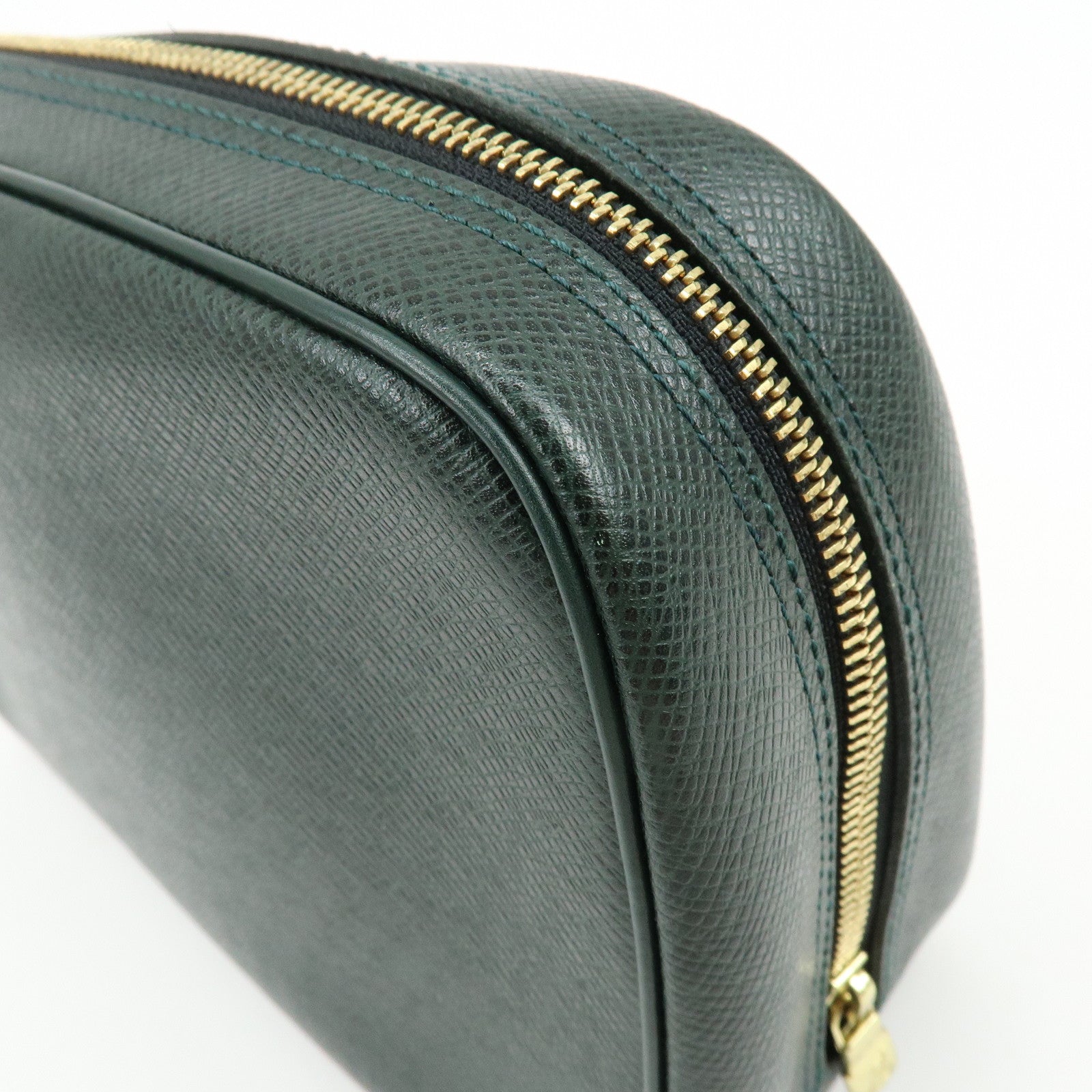Louis Vuitton Taiga Leather Trousse Toilette GM Pouch Epicea M30214