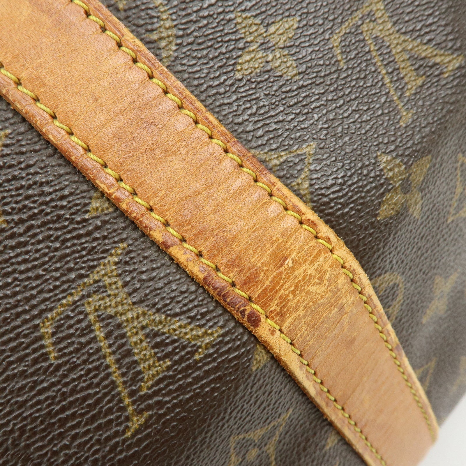 Louis Vuitton Monogram Keep All Bandouliere 50 Boston Bag Brown M41416