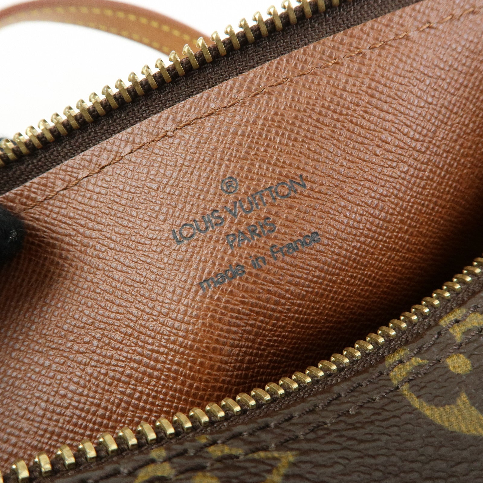 Louis Vuitton Monogram Papillon 26 Hand Bag Brown M51386