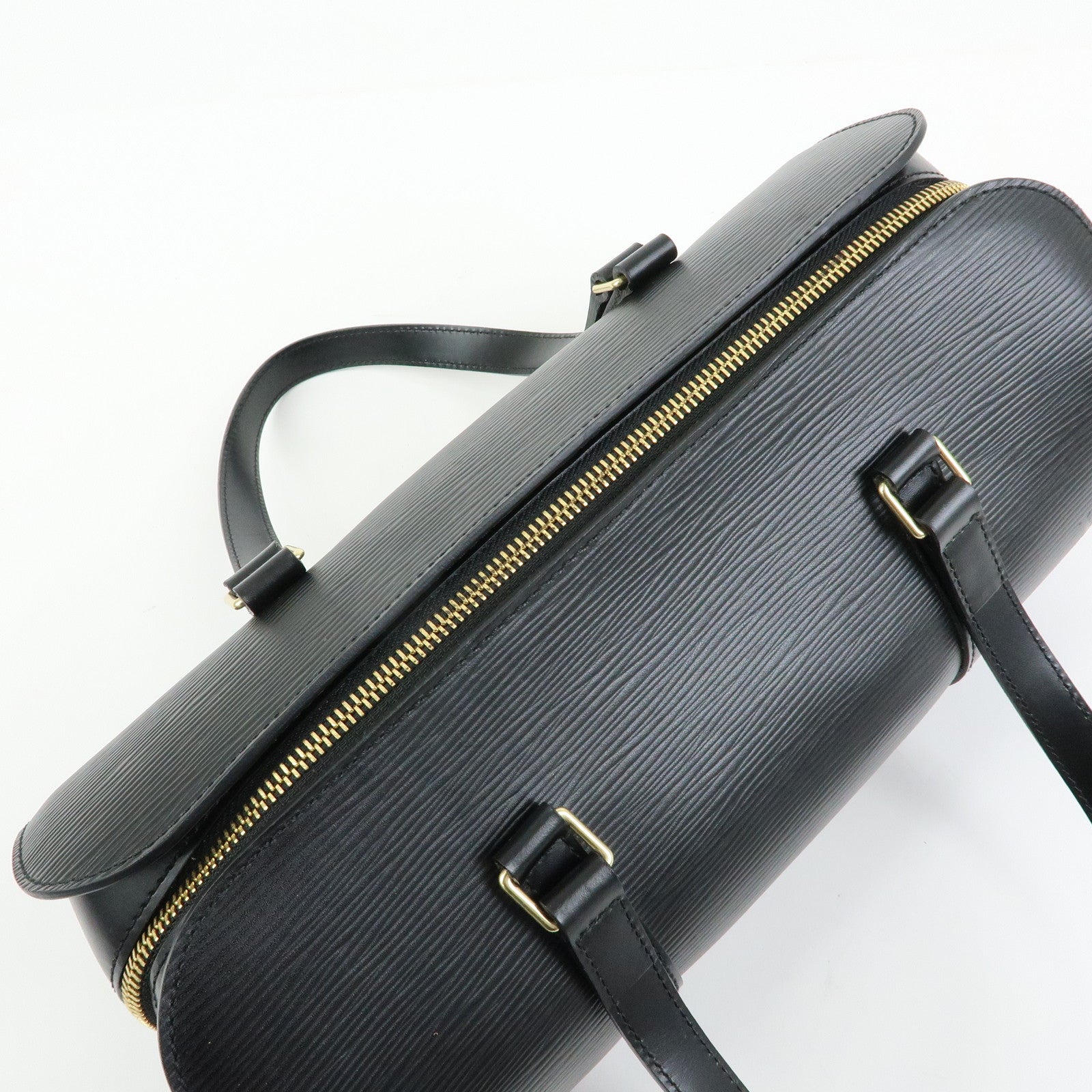 Louis Vuitton Epi Soufflot Shoulder Bag Hand Bag Noir M52222