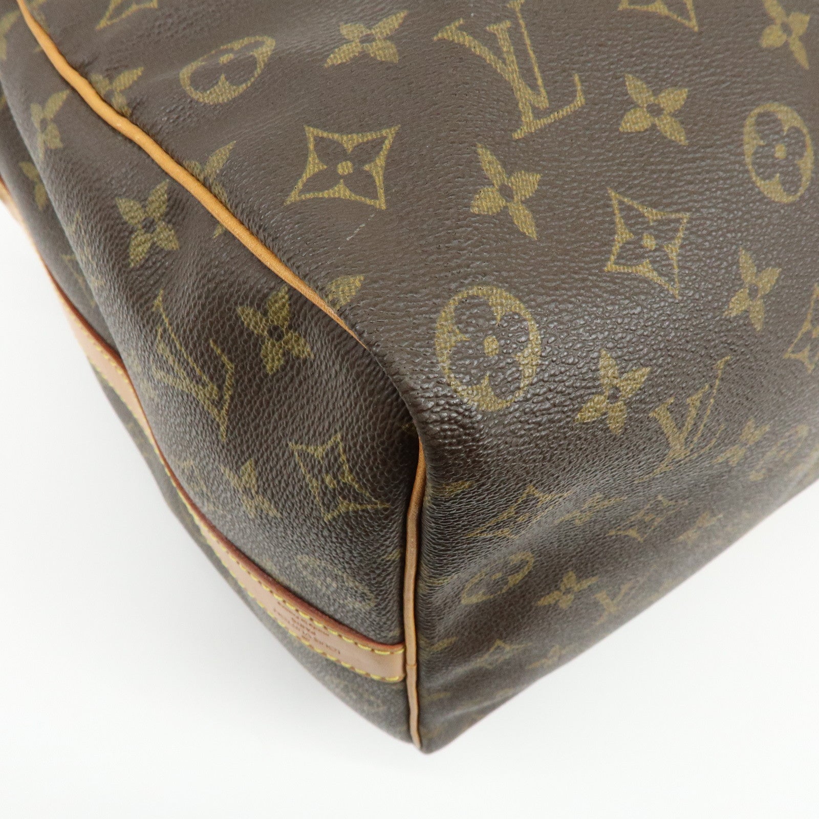 Louis Vuitton Monogram Keep All Bandouliere 50 Boston Bag Brown M41416