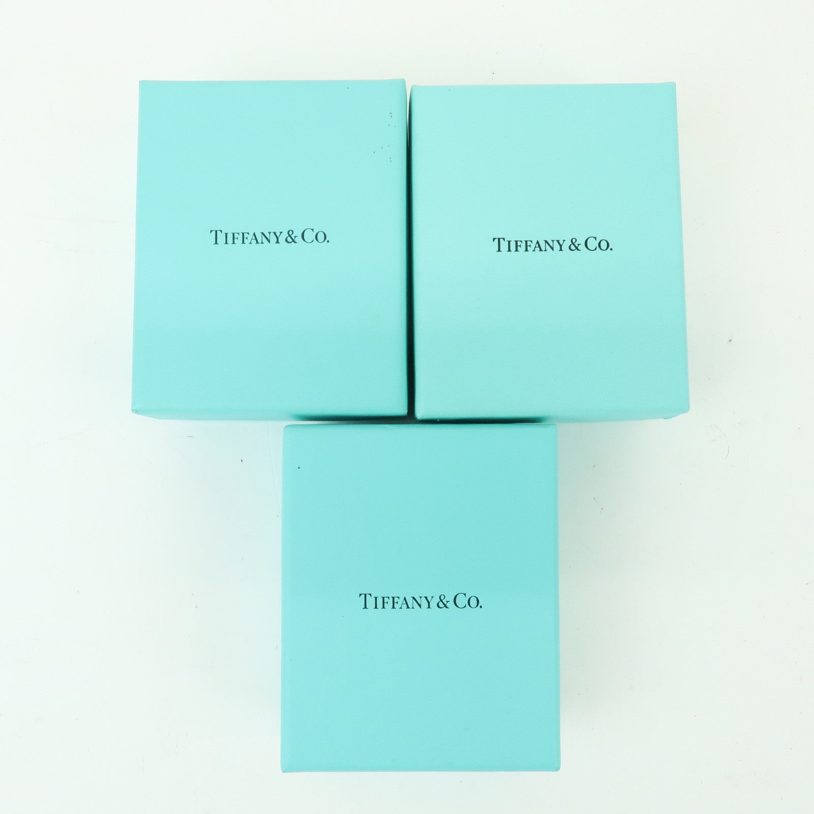 Tiffany&Co. Set of 9 Jewelry Box Drawstring Dust Bag Tiffany Blue