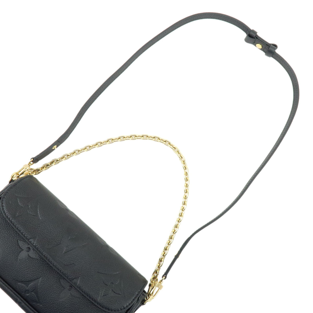 Louis Vuitton Monogram Empreinte Wallet On Chain Ivy Hand Bag M82154