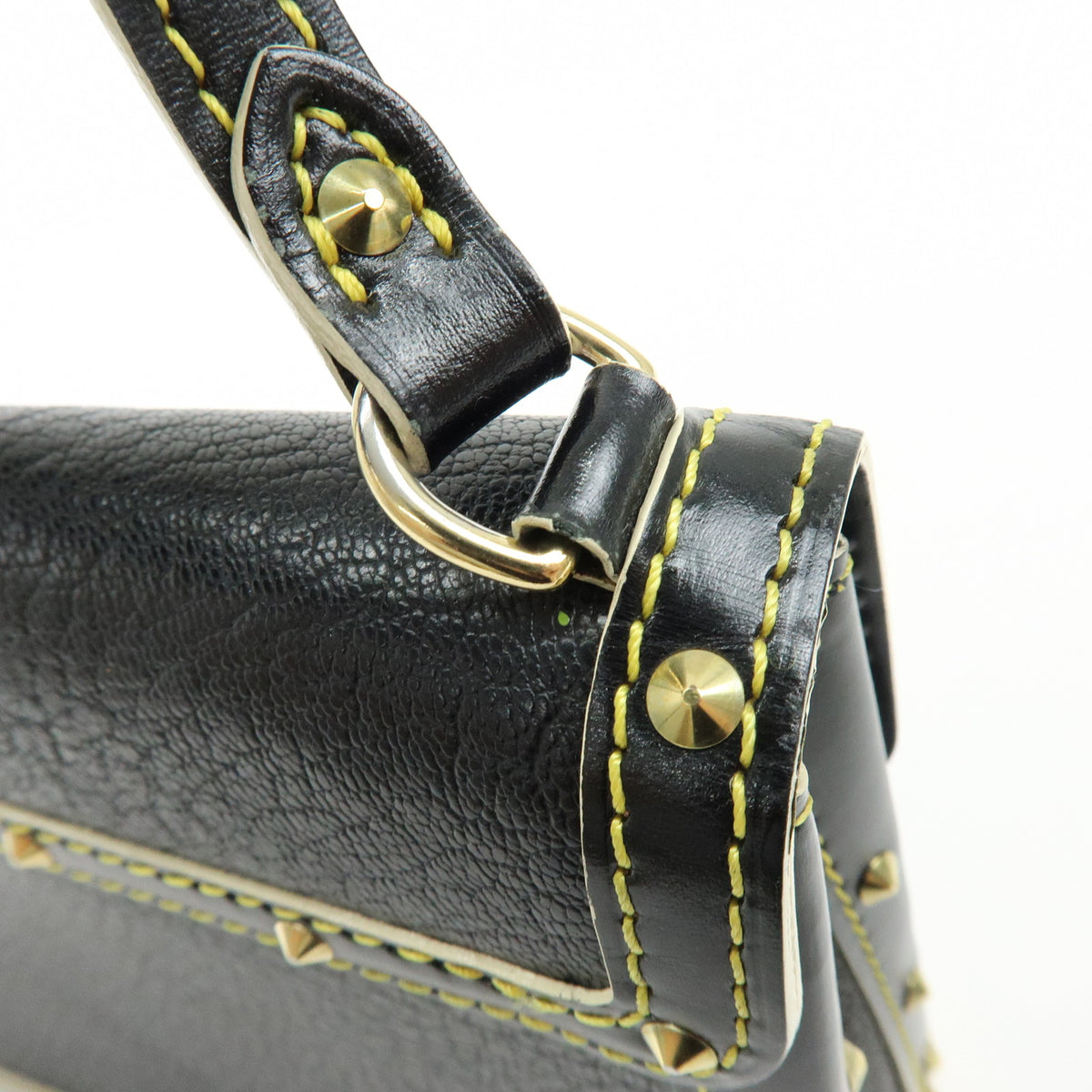 Louis Vuitton Suhari L'Aimable Leather Hand Bag Noir M92847