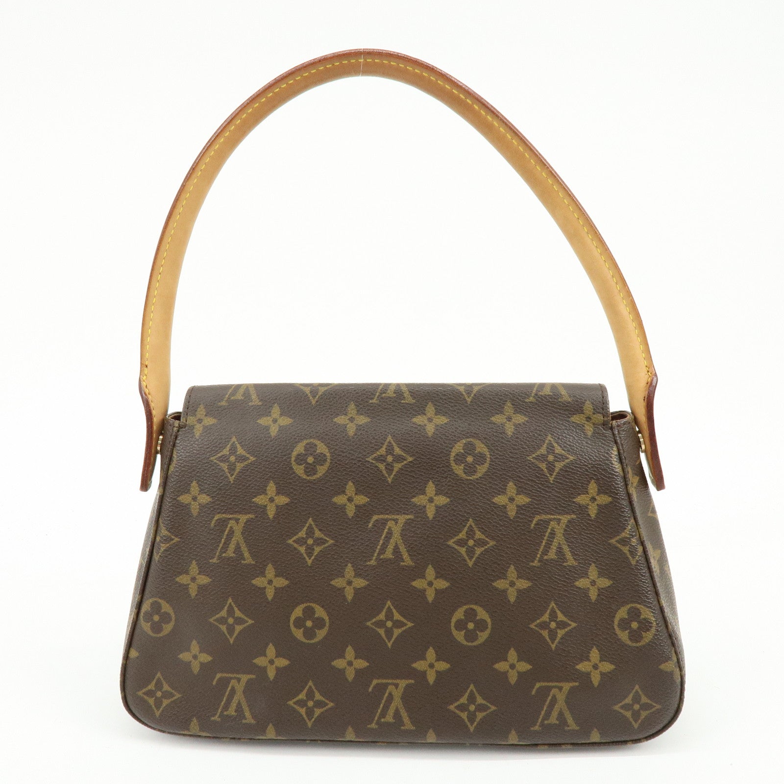 Louis Vuitton Monogram Mini Looping Shoulder Bag Brown M51147