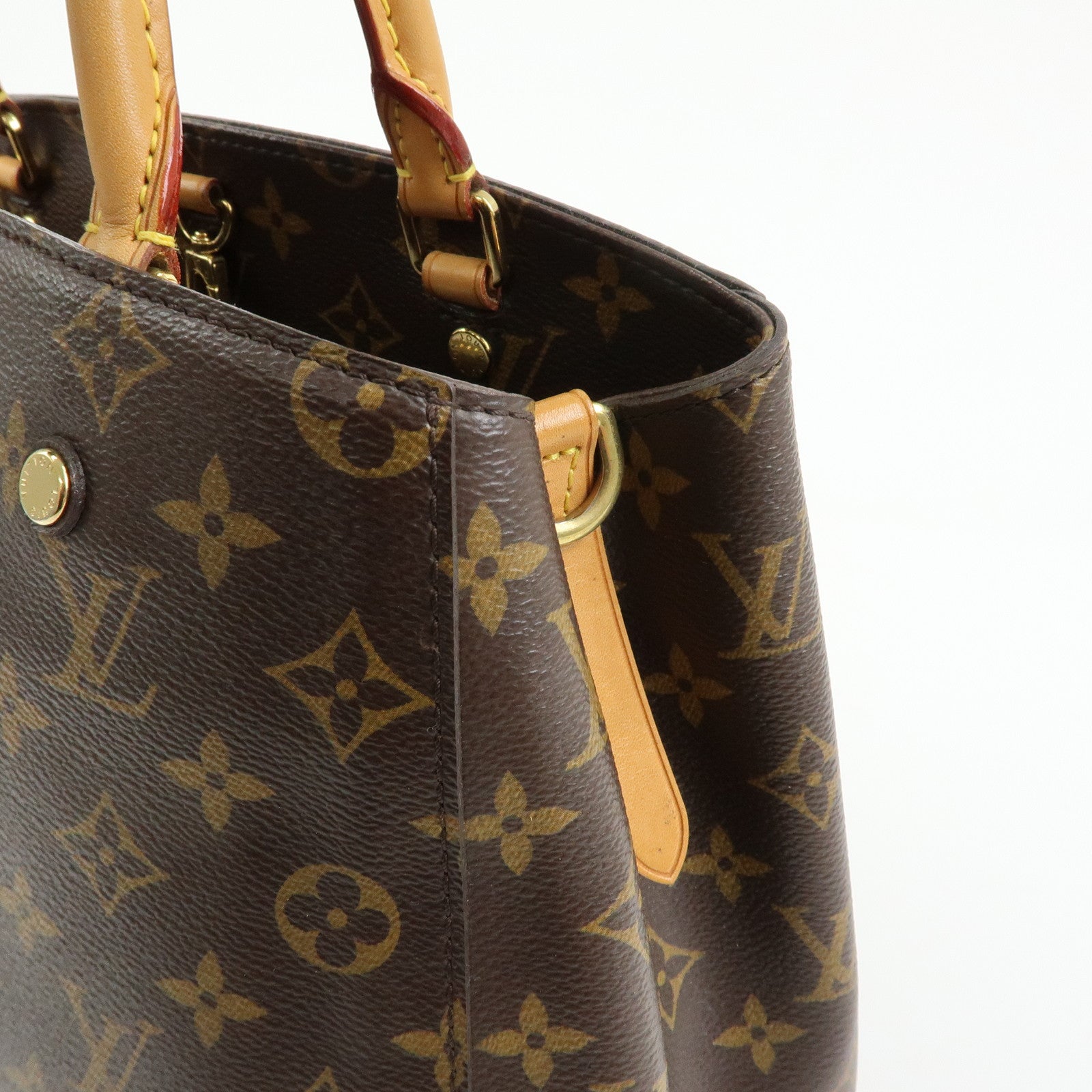 Louis Vuitton Monogram Montaigne MM 2Way Bag Hand Bag M41056