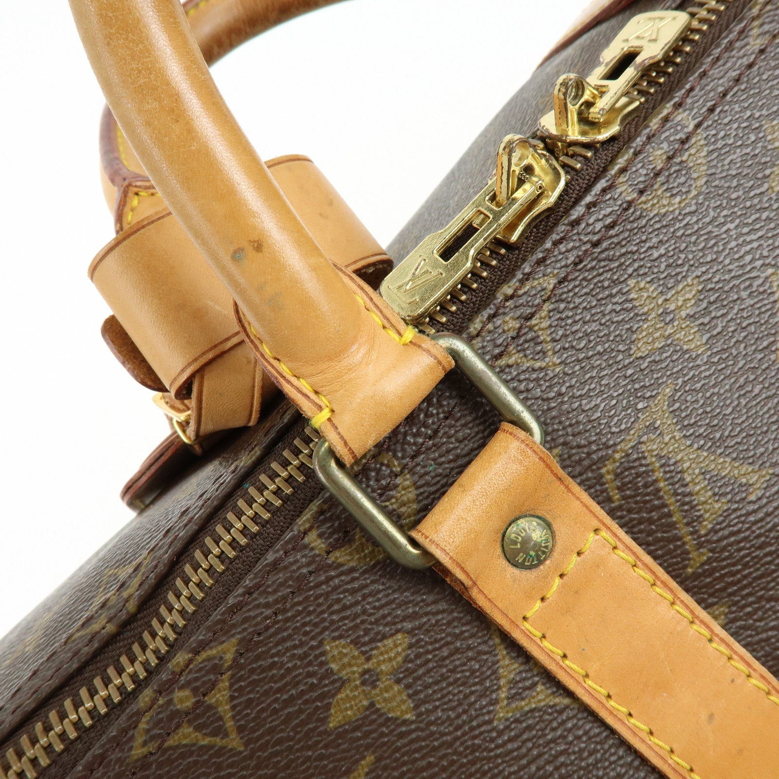 Louis Vuitton Monogram Keep All 50 Boston Bag Brown M41426
