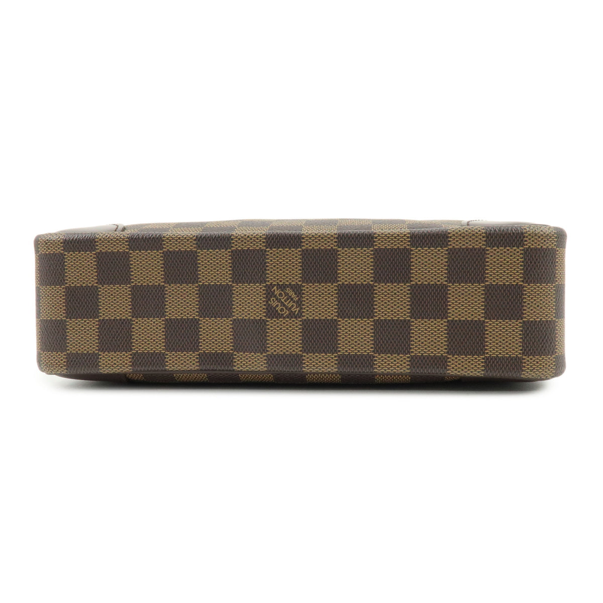 Louis Vuitton Damier Ebene SPO Trocadero 27 Shoulder Bag Brown N48085