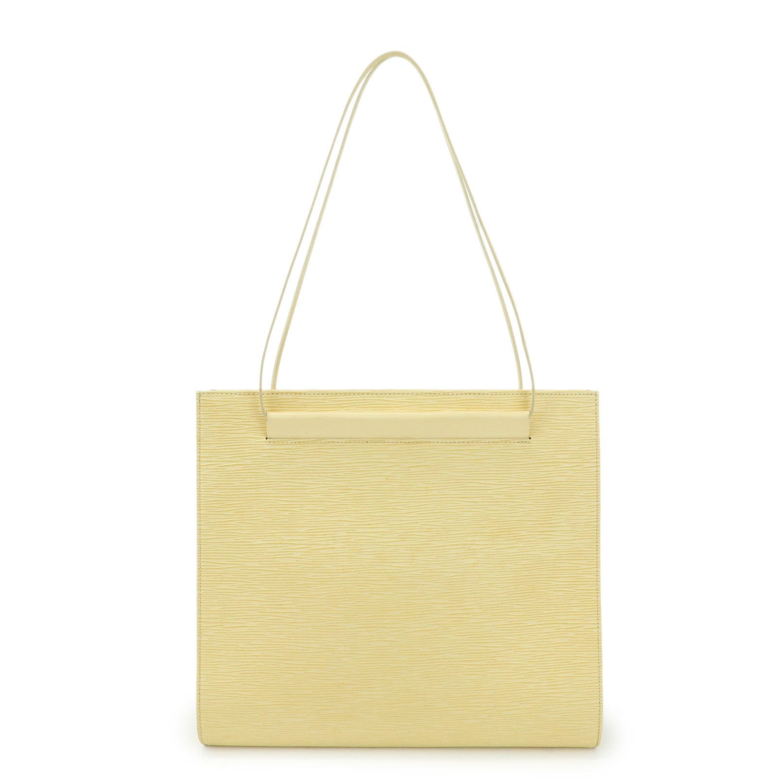 Louis Vuitton Epi Leather Saint Tropez Shoulder Tote Bag Vanilla