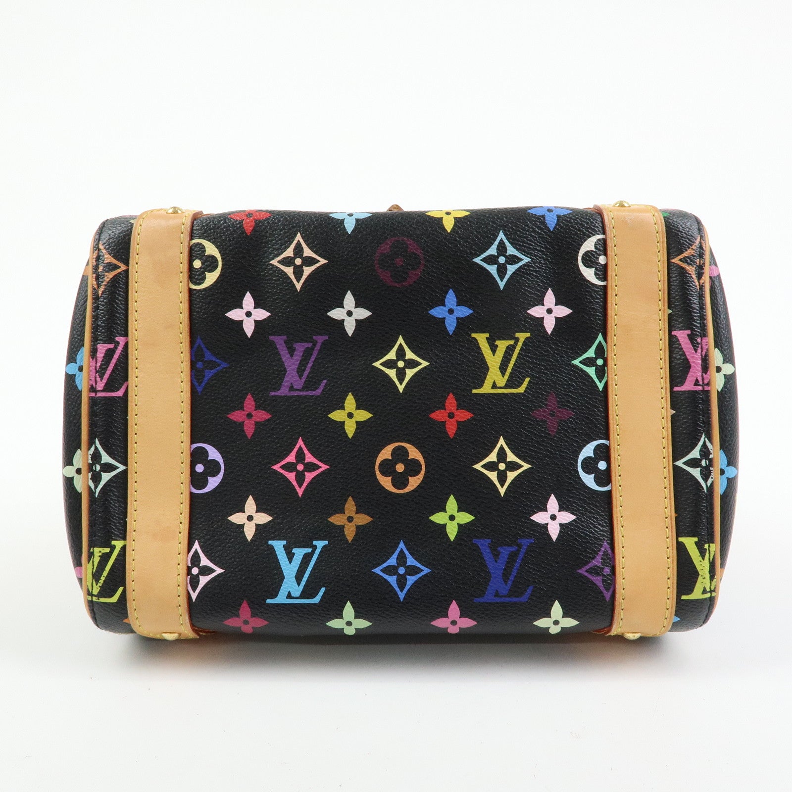 Louis Vuitton Monogram Multicolor Priscilla Hand Bag Noir M40097