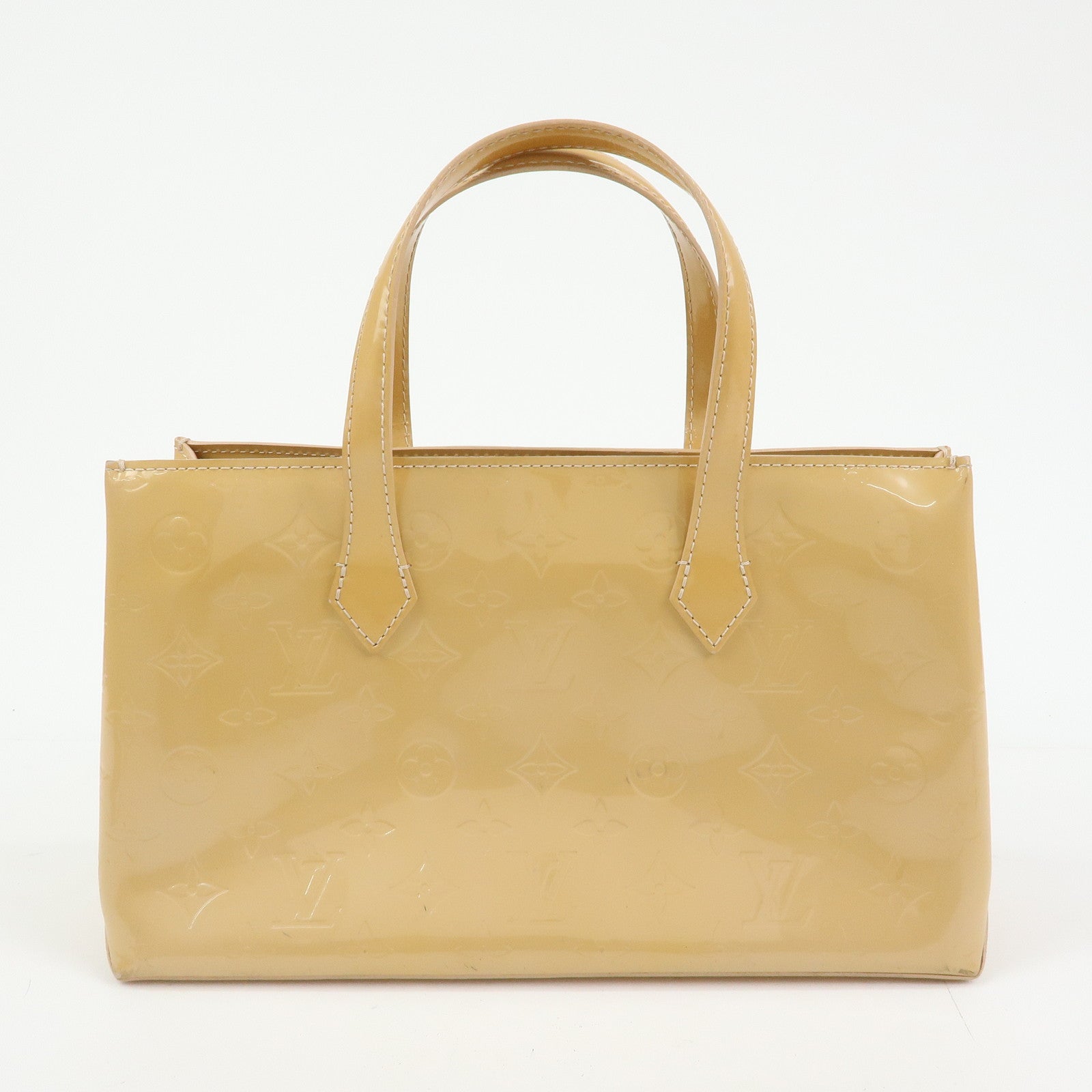 Louis Vuitton Monogram Vernis Wilshire PM Hand Bag M91642