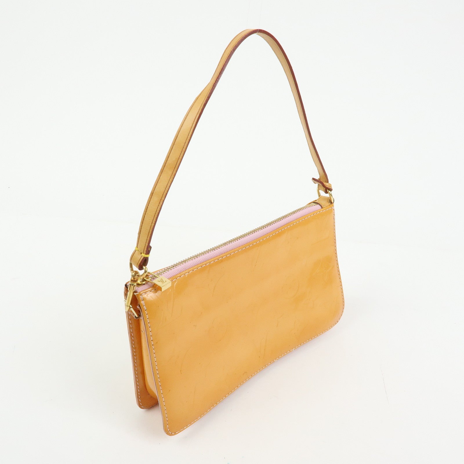 Louis Vuitton Monogram Vernis Lexington Accessoires Pouch Orange M91057